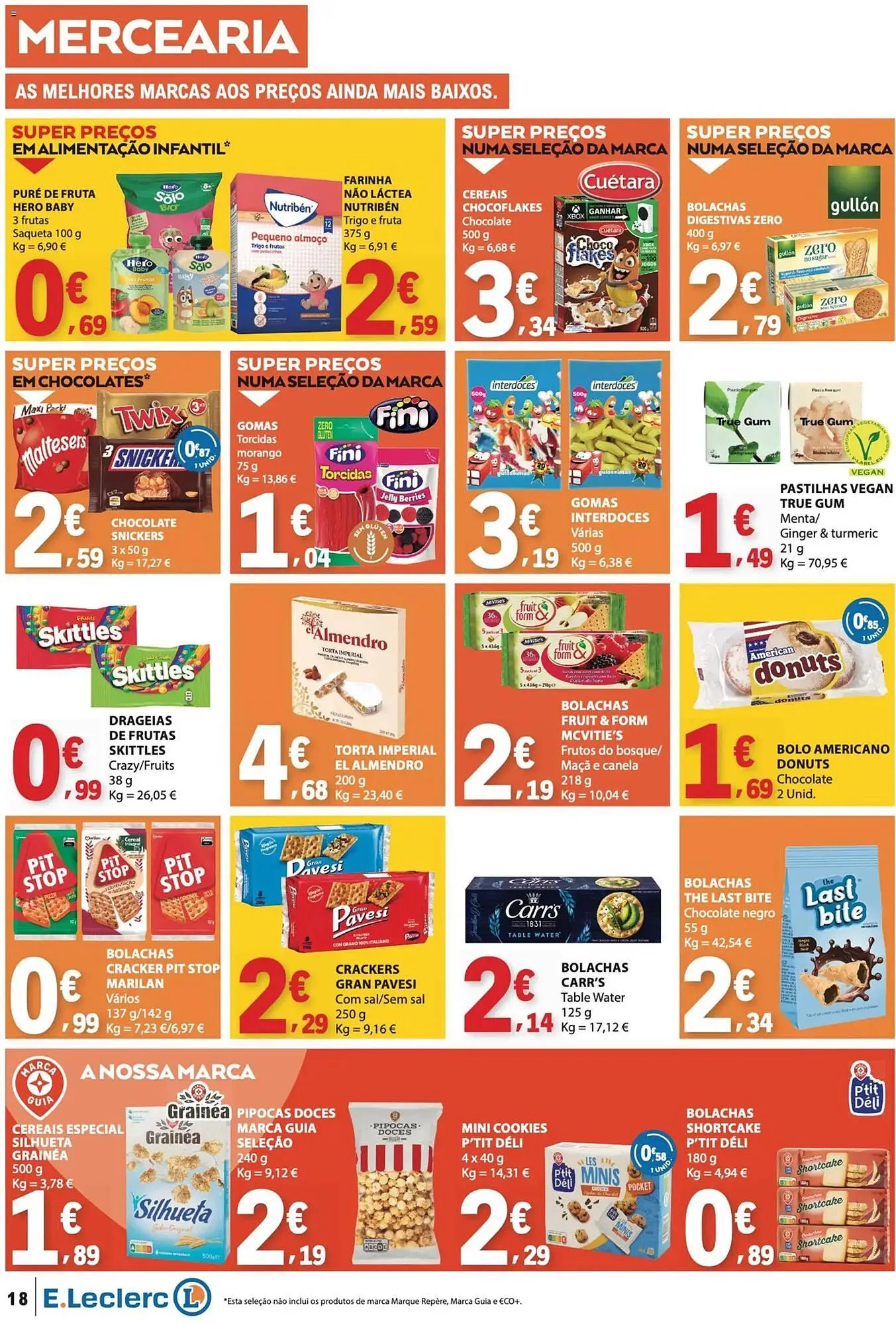 Folheto Folheto E.Leclerc de 23 de abril até 30 de abril 2026 - Pagina 18