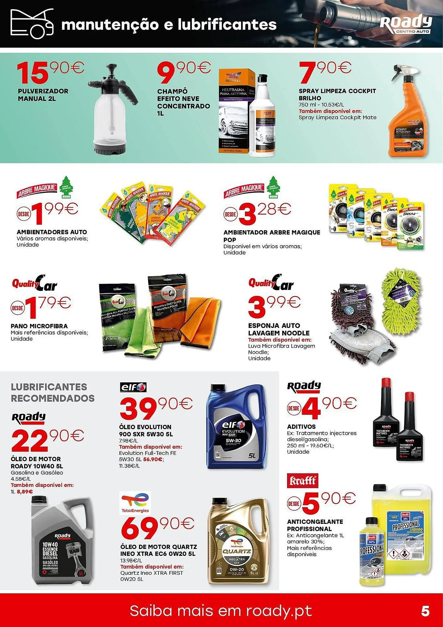 Folheto Folheto Roady de 3 de julho até 3 de agosto 2025 - Pagina 5