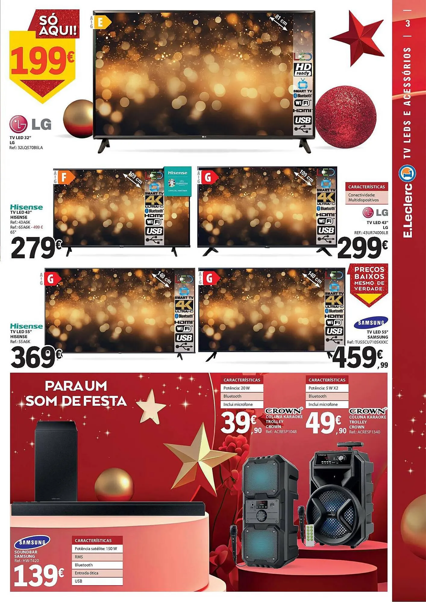 Folheto Folheto E.Leclerc de 28 de novembro até 24 de dezembro 2023 - Pagina 3