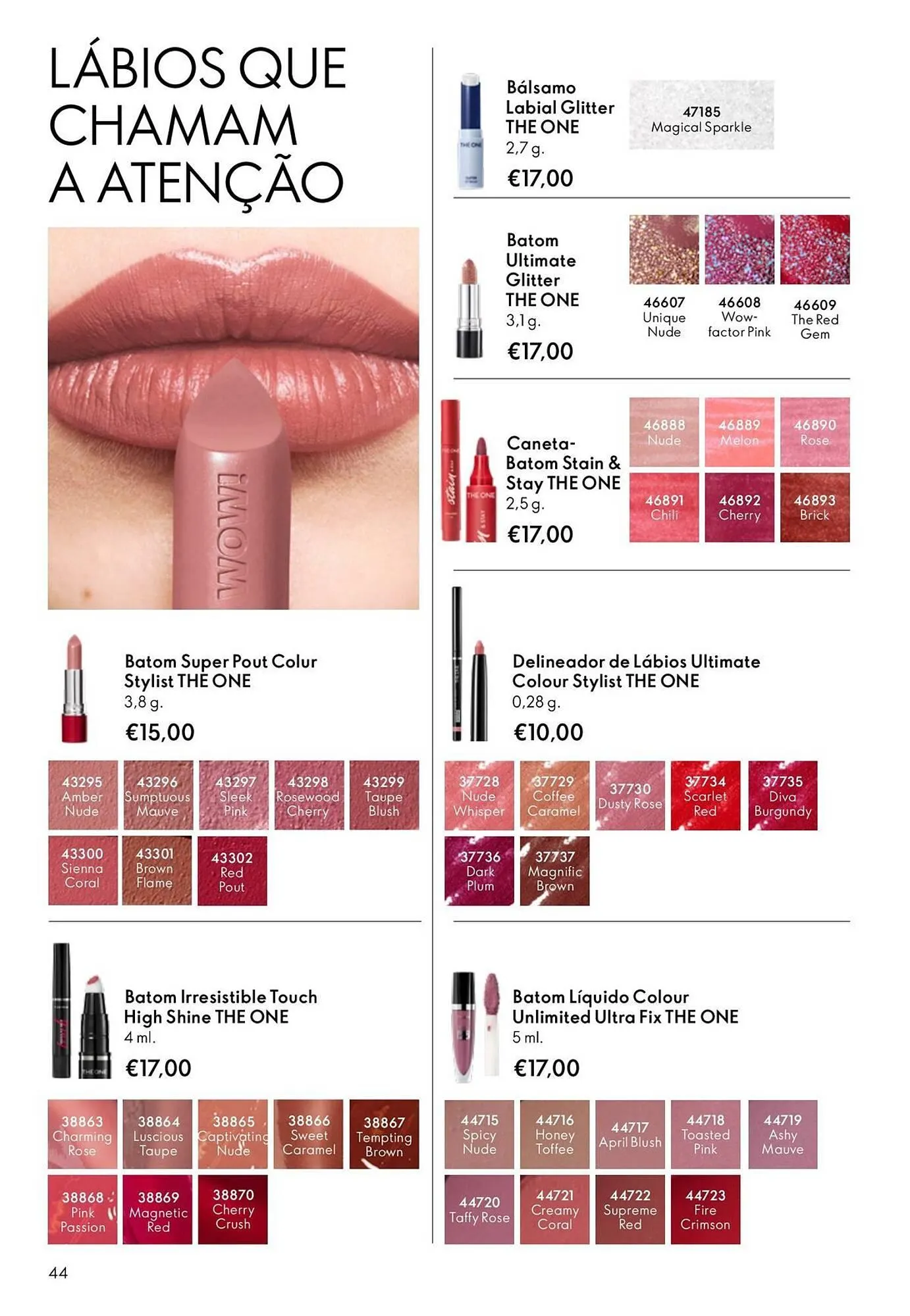 Folheto Catálogo Oriflame de 11 de fevereiro até 3 de março 2026 - Pagina 44