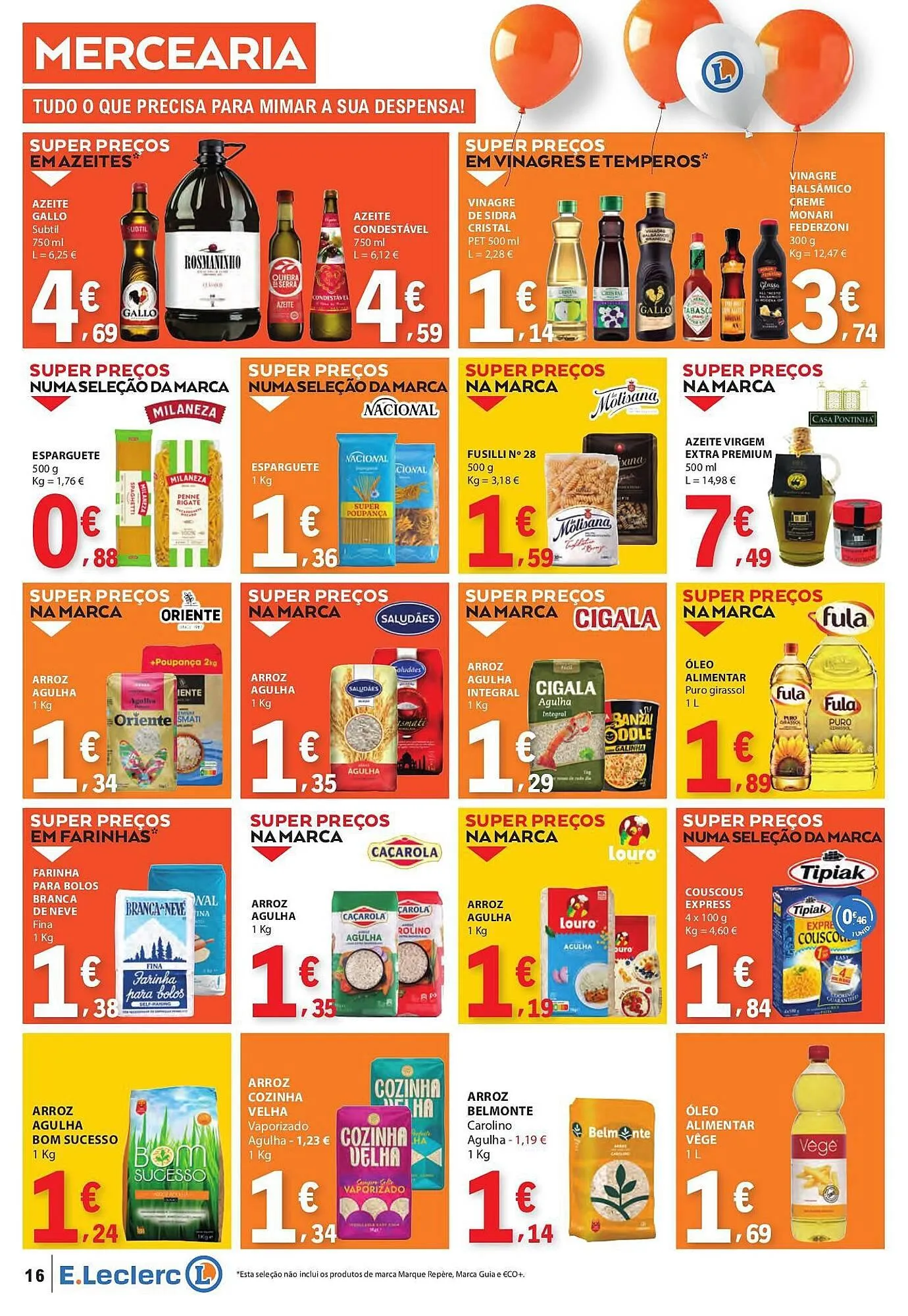 Folheto Folheto E.Leclerc de 30 de outubro até 5 de novembro 2025 - Pagina 16
