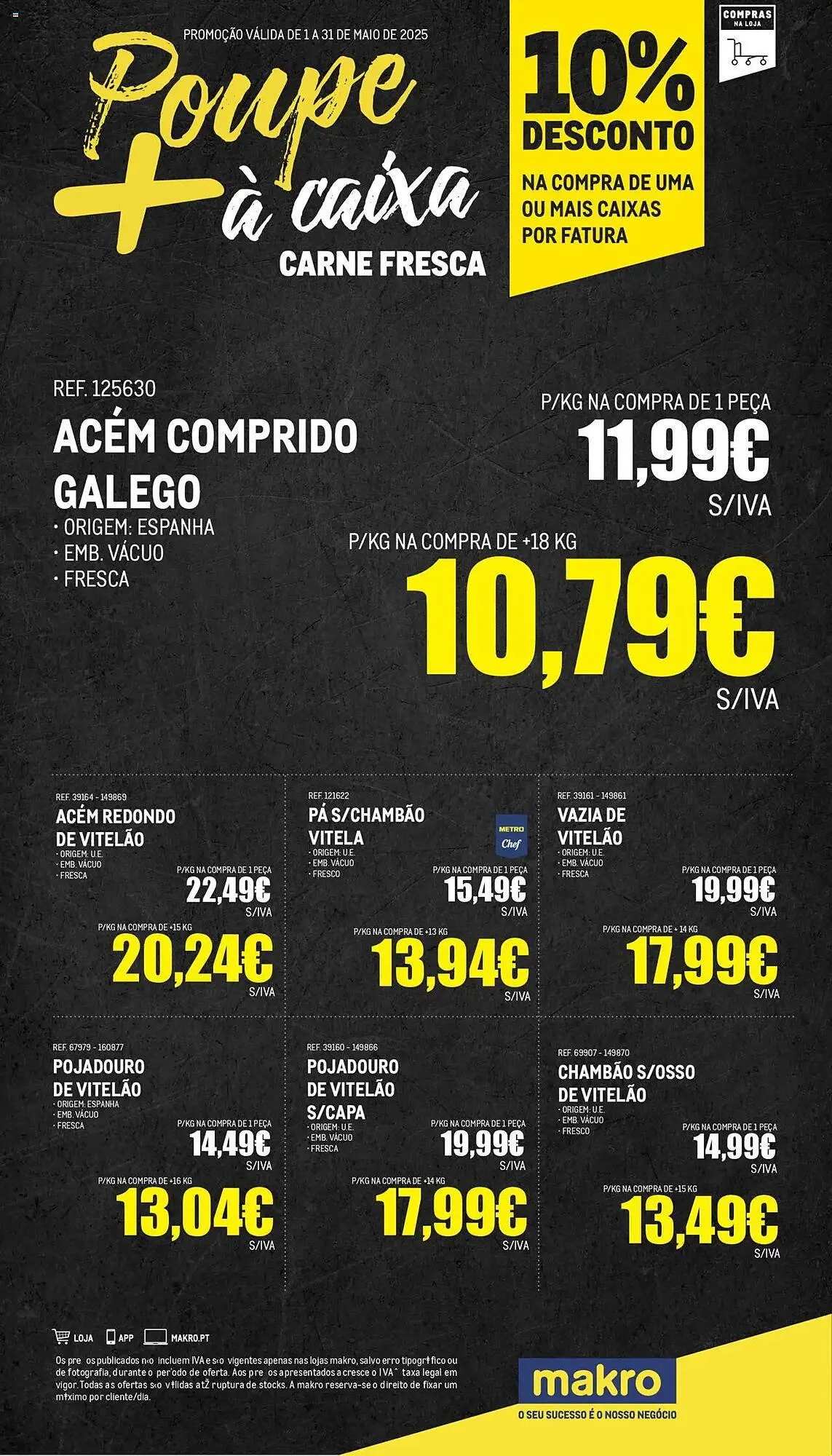 Folheto Folheto Makro de 1 de maio até 31 de maio 2025 - Pagina 3