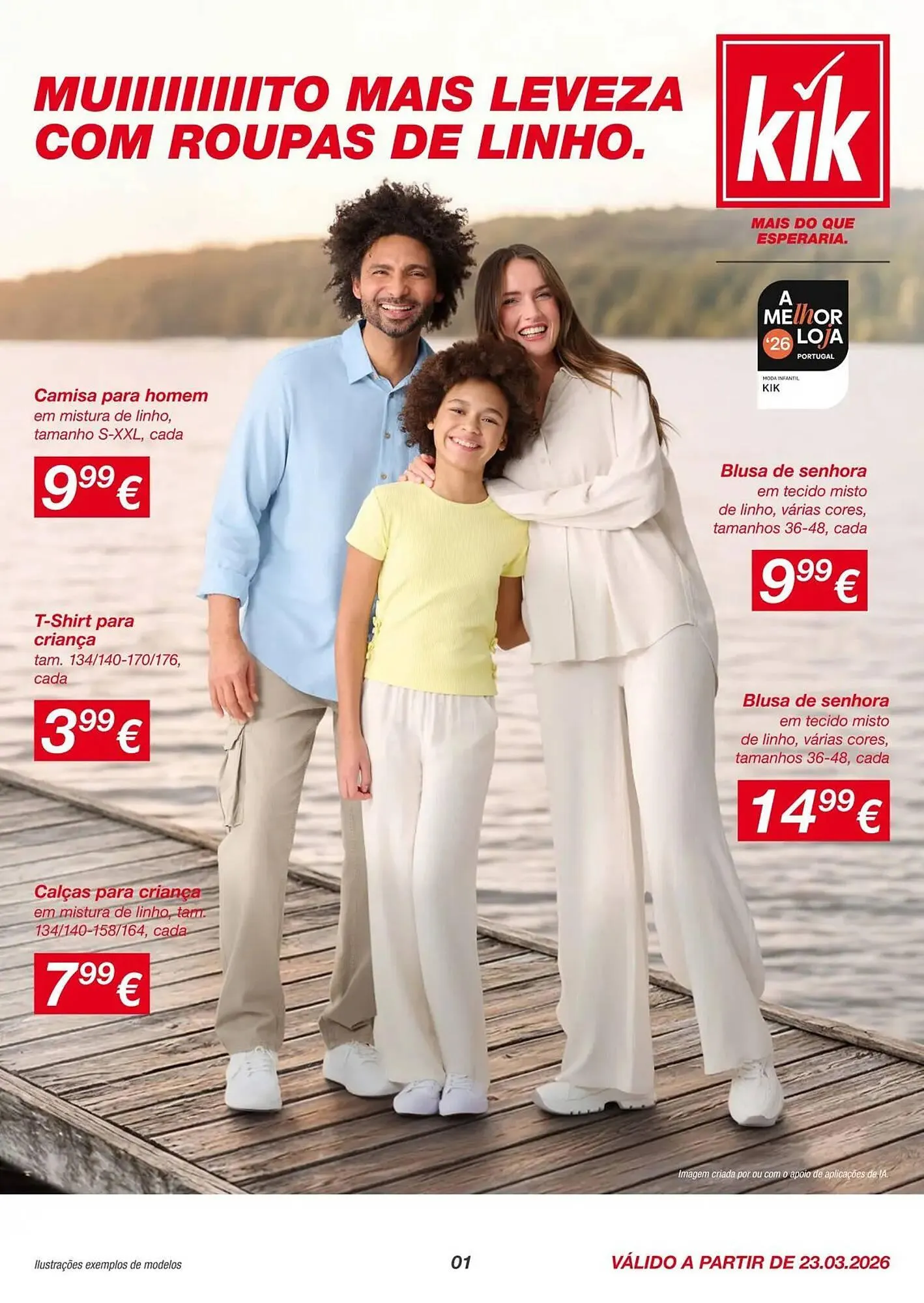 Folheto Folheto kik de 23 de março até 29 de março 2026 - Pagina 1