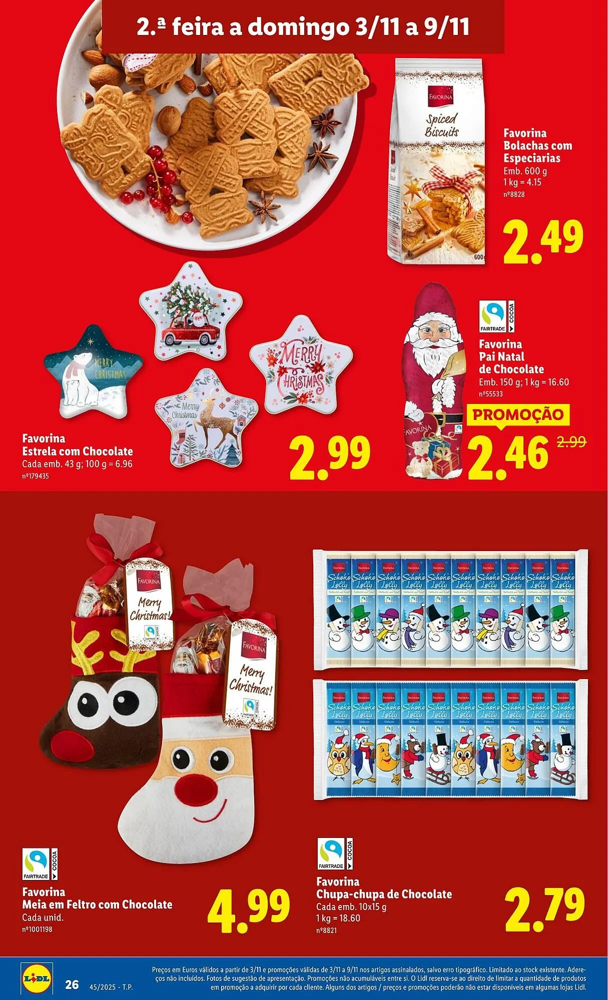 Folheto Folheto Lidl de 3 de novembro até 9 de novembro 2025 - Pagina 26