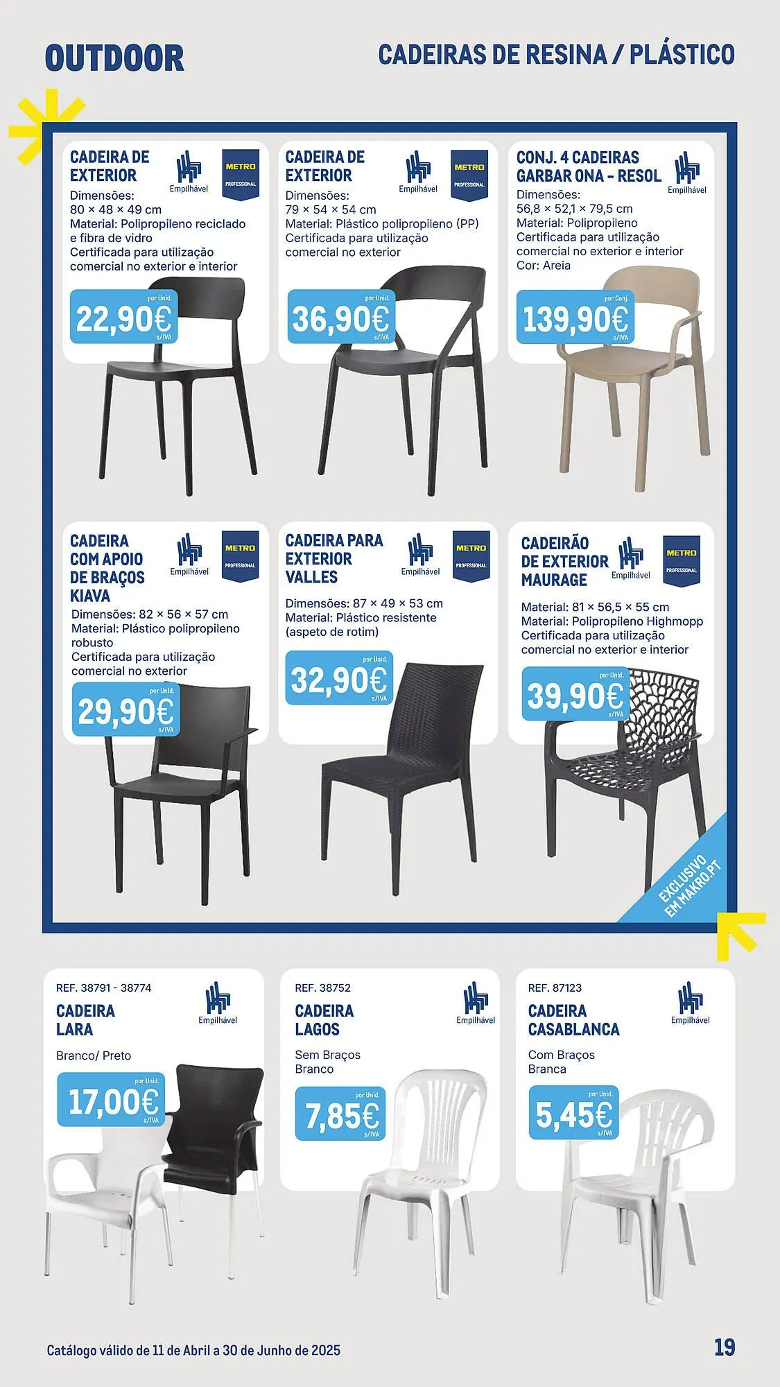 Folheto Folheto Makro de 11 de abril até 30 de junho 2025 - Pagina 19