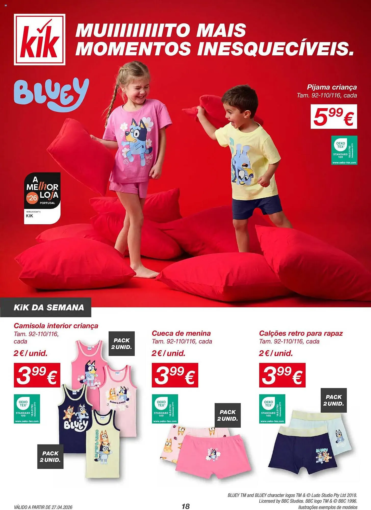 Folheto Folheto kik de 27 de abril até 1 de junho 2026 - Pagina 18