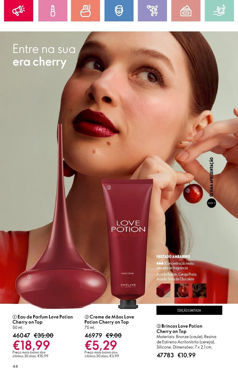 Folheto Folheto de Oriflame até 05.07.2025 de 18 de junho até 5 de julho 2025 - Pagina 44