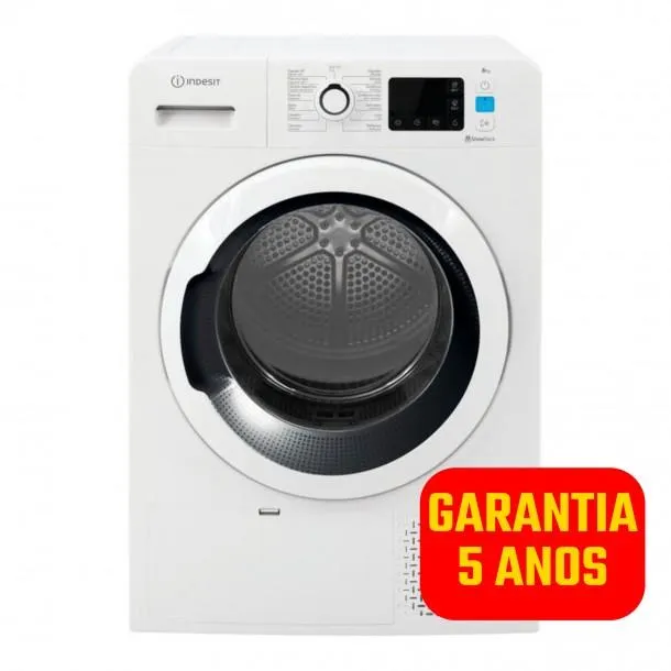 Máquina Secar Roupa INDESIT YTN M11 82K RX SPT - 8 Kg - Bomba de Calor