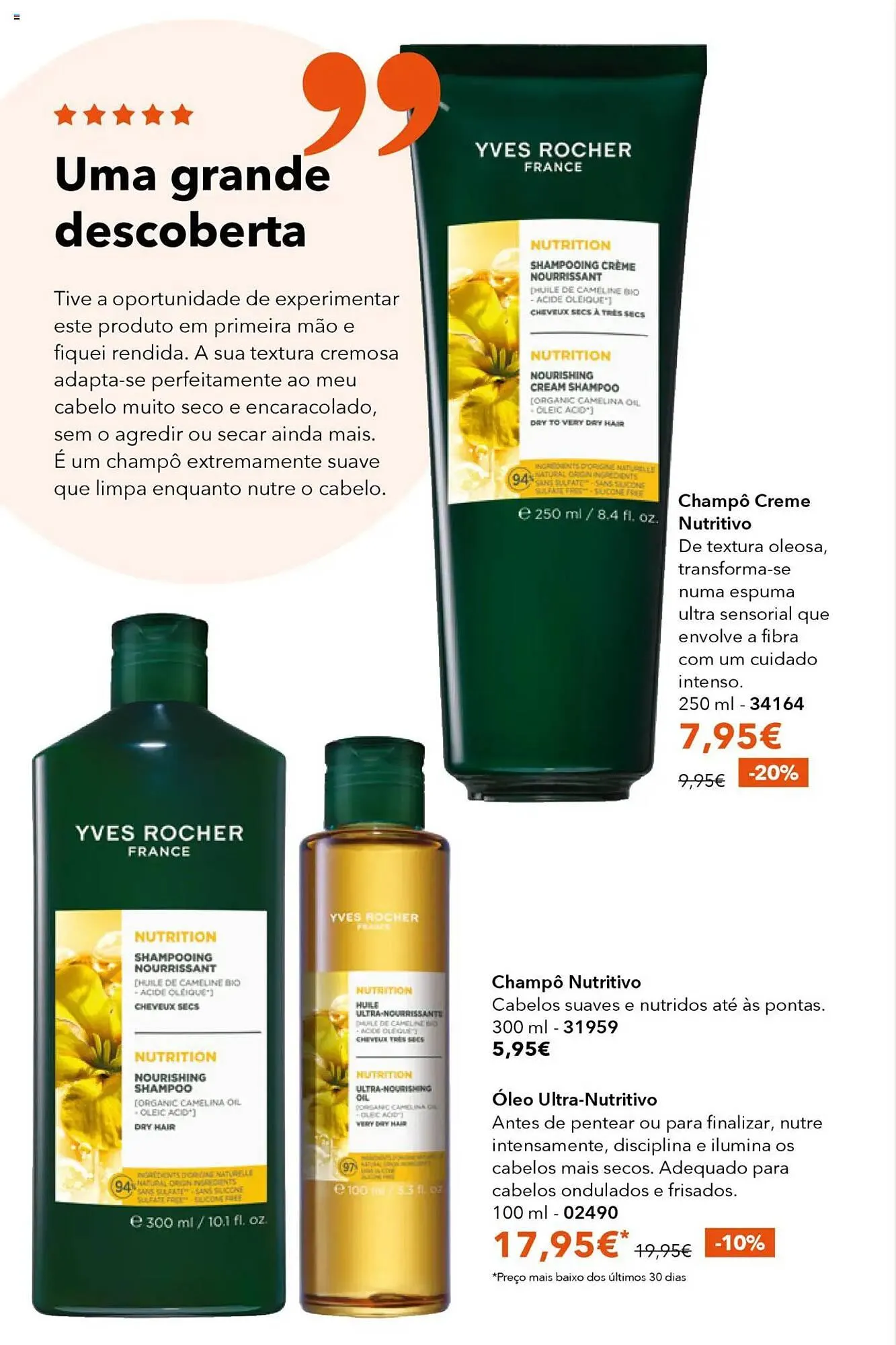 Folheto Folheto Yves Rocher de 3 de julho até 31 de julho 2025 - Pagina 48