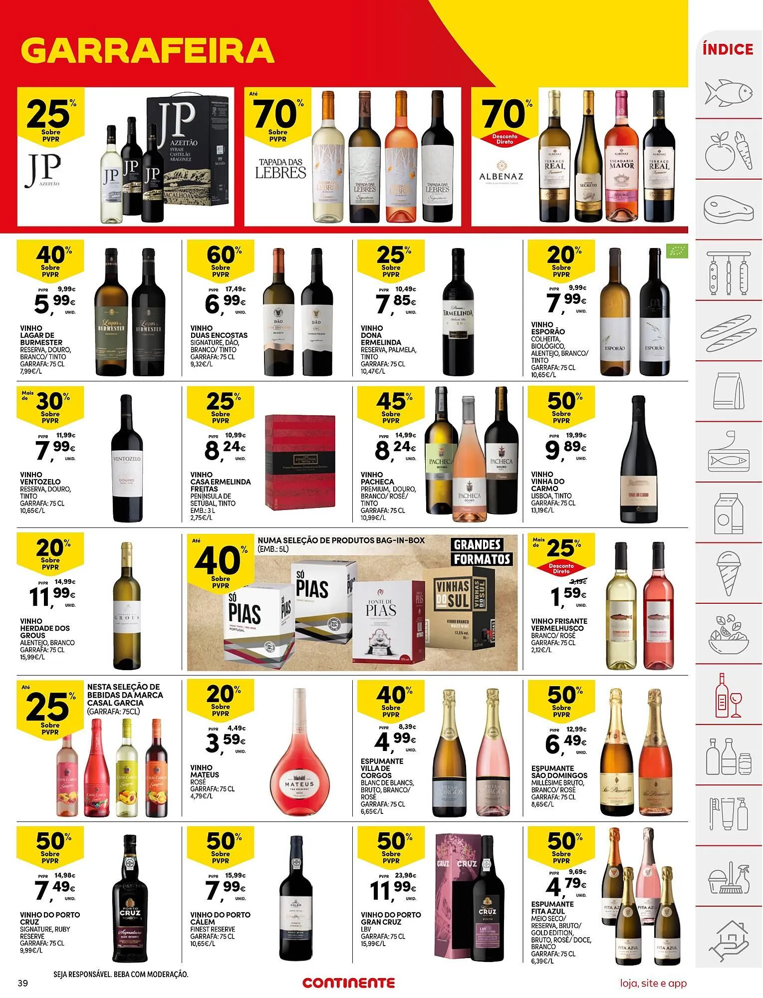 Folheto Folheto Continente de 26 de agosto até 1 de setembro 2025 - Pagina 39
