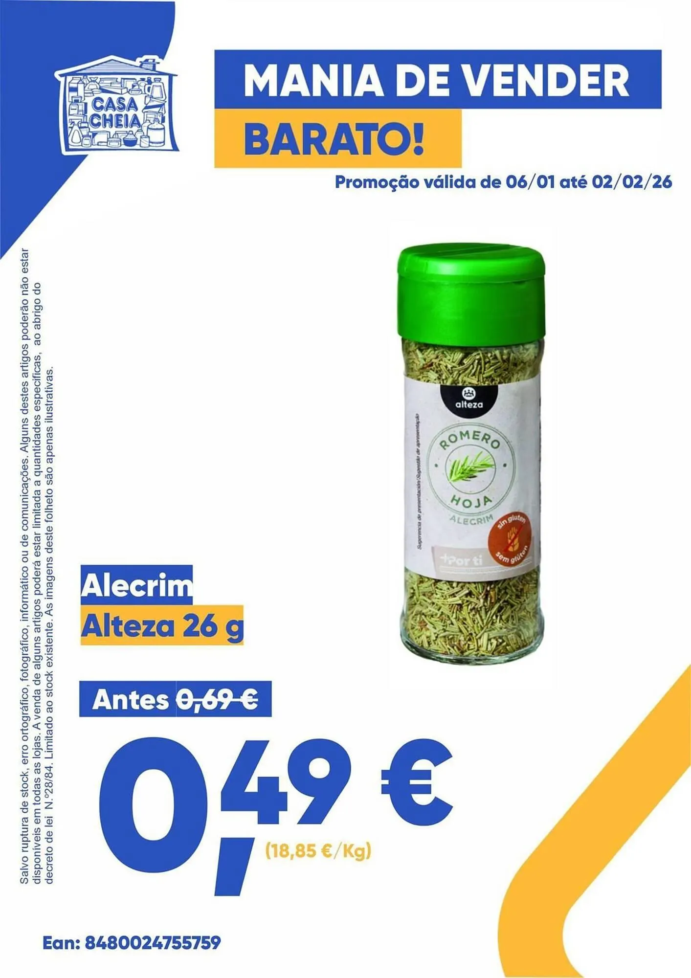 Folheto Folheto Casa Cheia de 6 de janeiro até 2 de fevereiro 2026 - Pagina 3