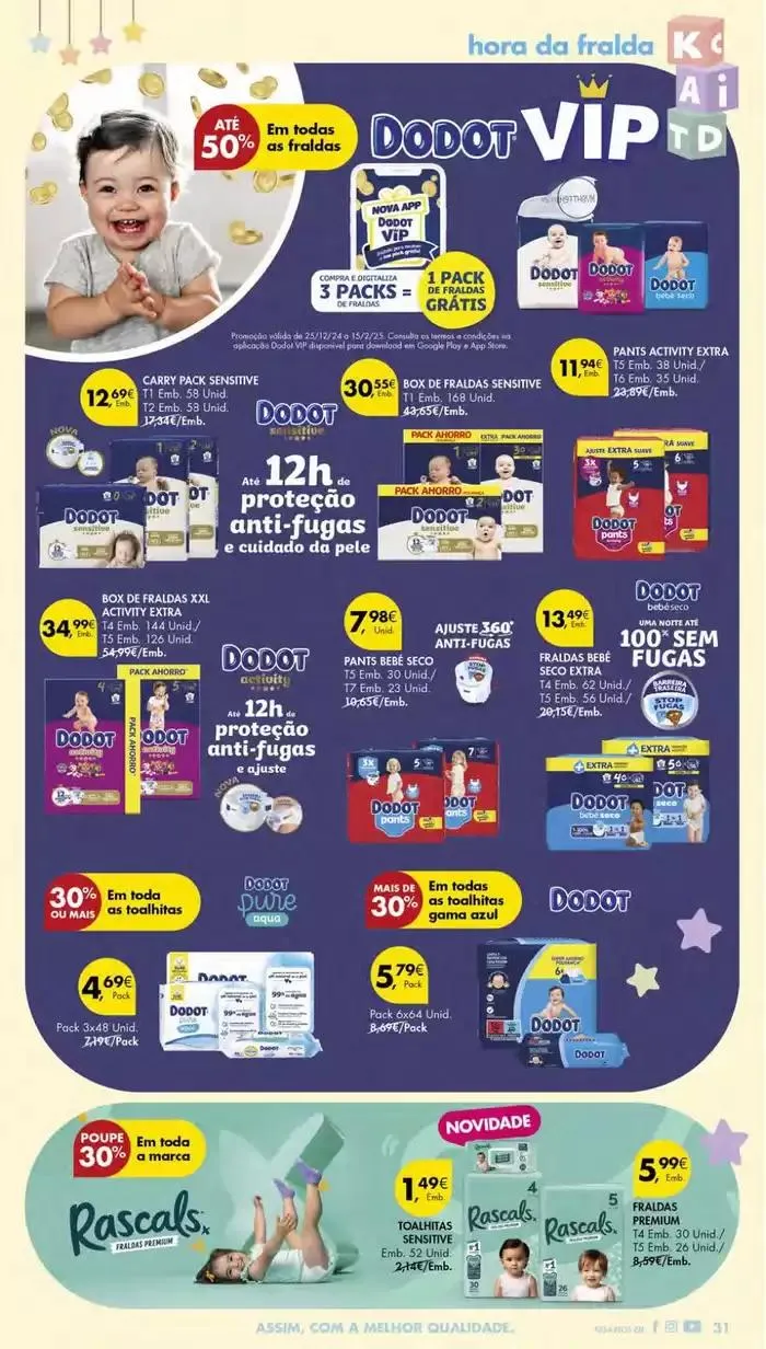 Folheto Ofertas especiais atrativas para todos de 7 de janeiro até 13 de janeiro 2025 - Pagina 28