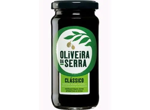 azeitona preta oliveira da serra clássicas 220 (130)g