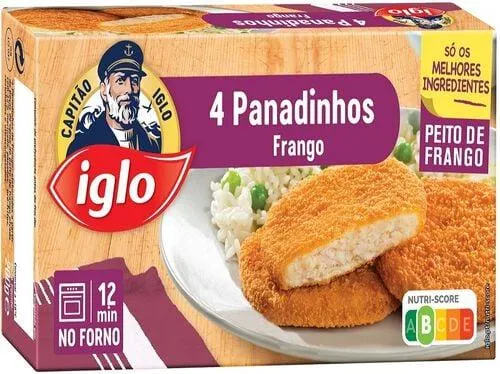 panadinhos iglo frango 4un 200g