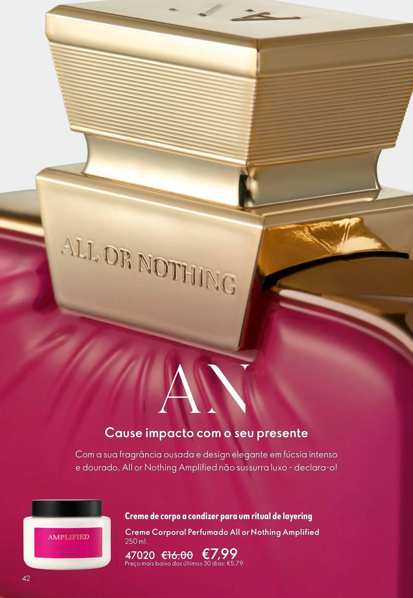 Folheto Catálogo Oriflame de 3 de dezembro até 22 de dezembro 2025 - Pagina 42