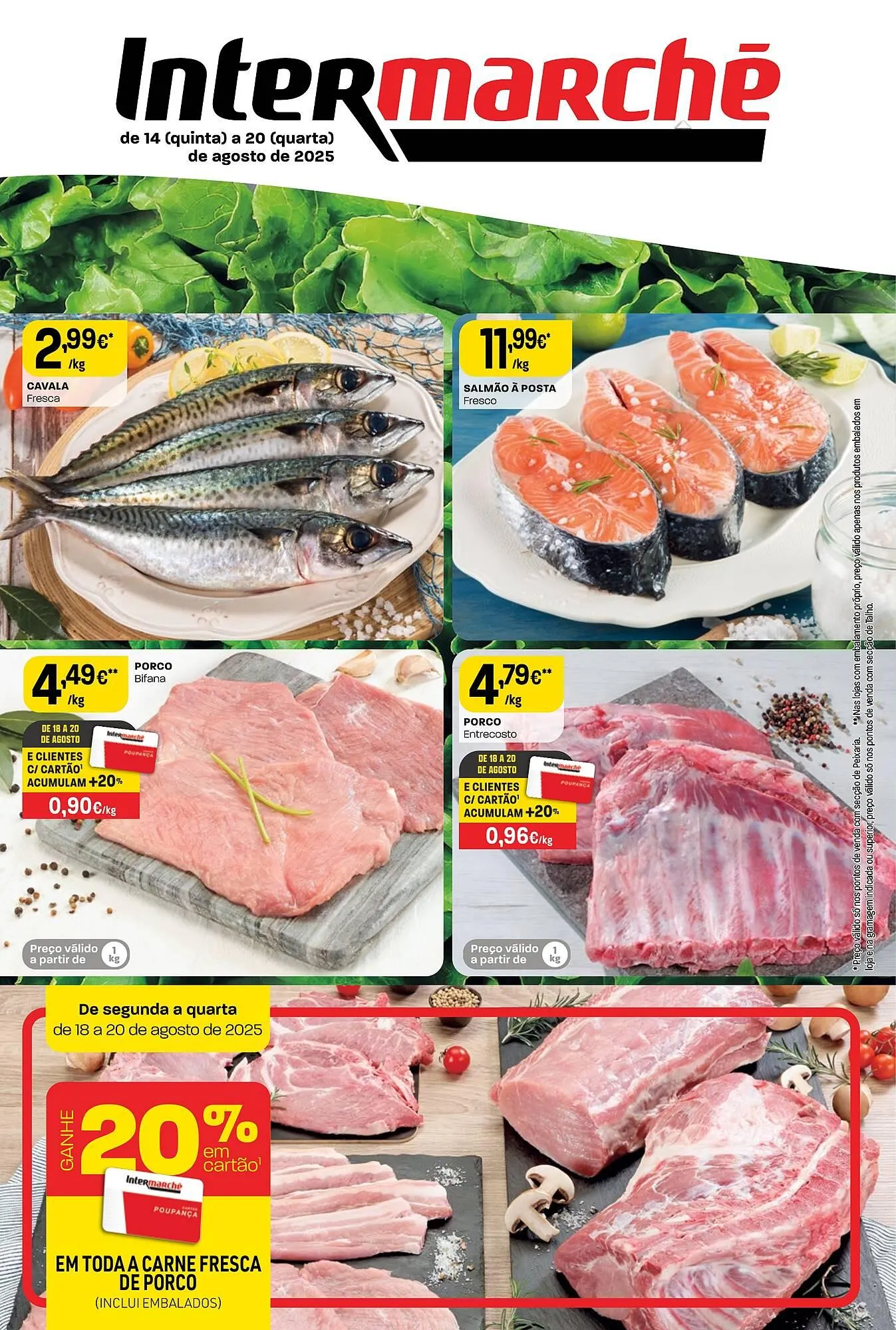 Folheto Folheto Intermarché de 14 de agosto até 20 de agosto 2025 - Pagina 1