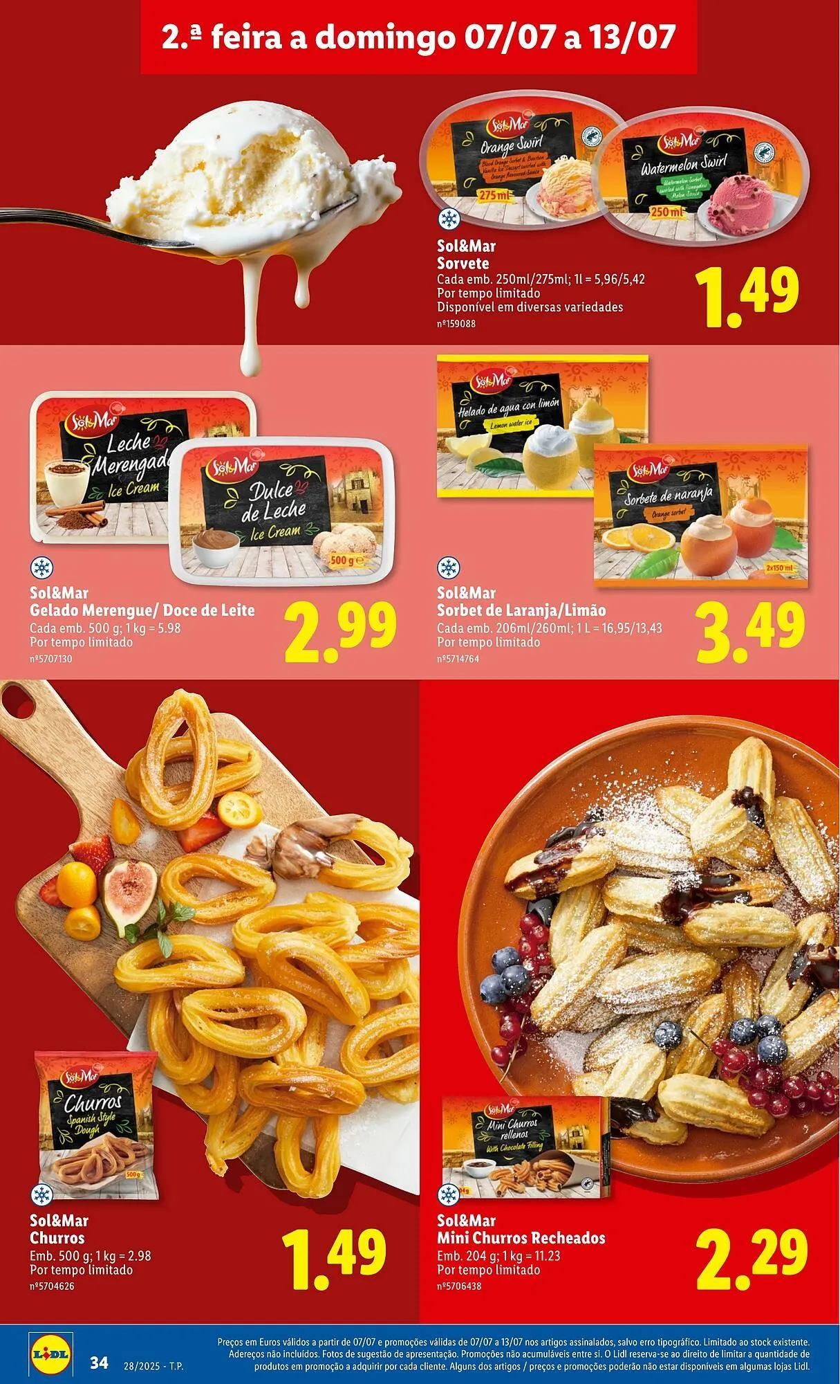 Folheto Folheto Lidl de 7 de julho até 13 de julho 2025 - Pagina 34