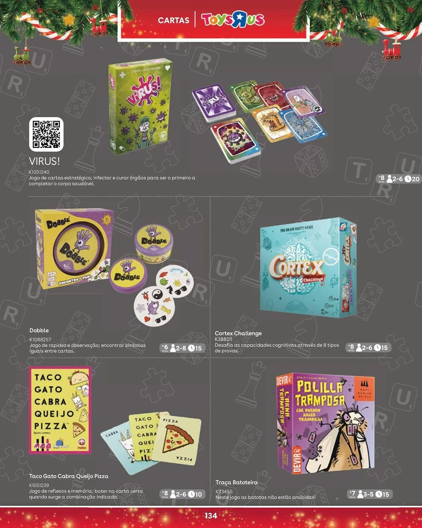 Folheto Catálogo Toys R Us de 5 de novembro até 5 de janeiro 2026 - Pagina 134