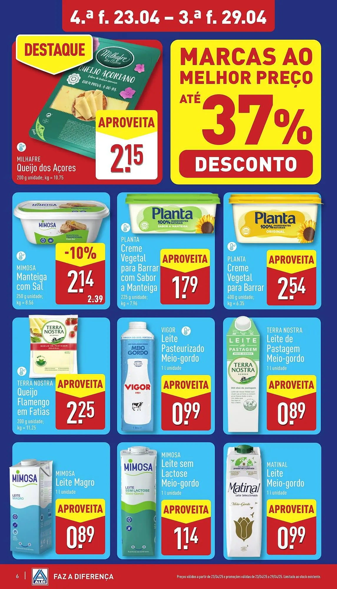 Folheto Folheto ALDI de 23 de abril até 29 de abril 2025 - Pagina 6