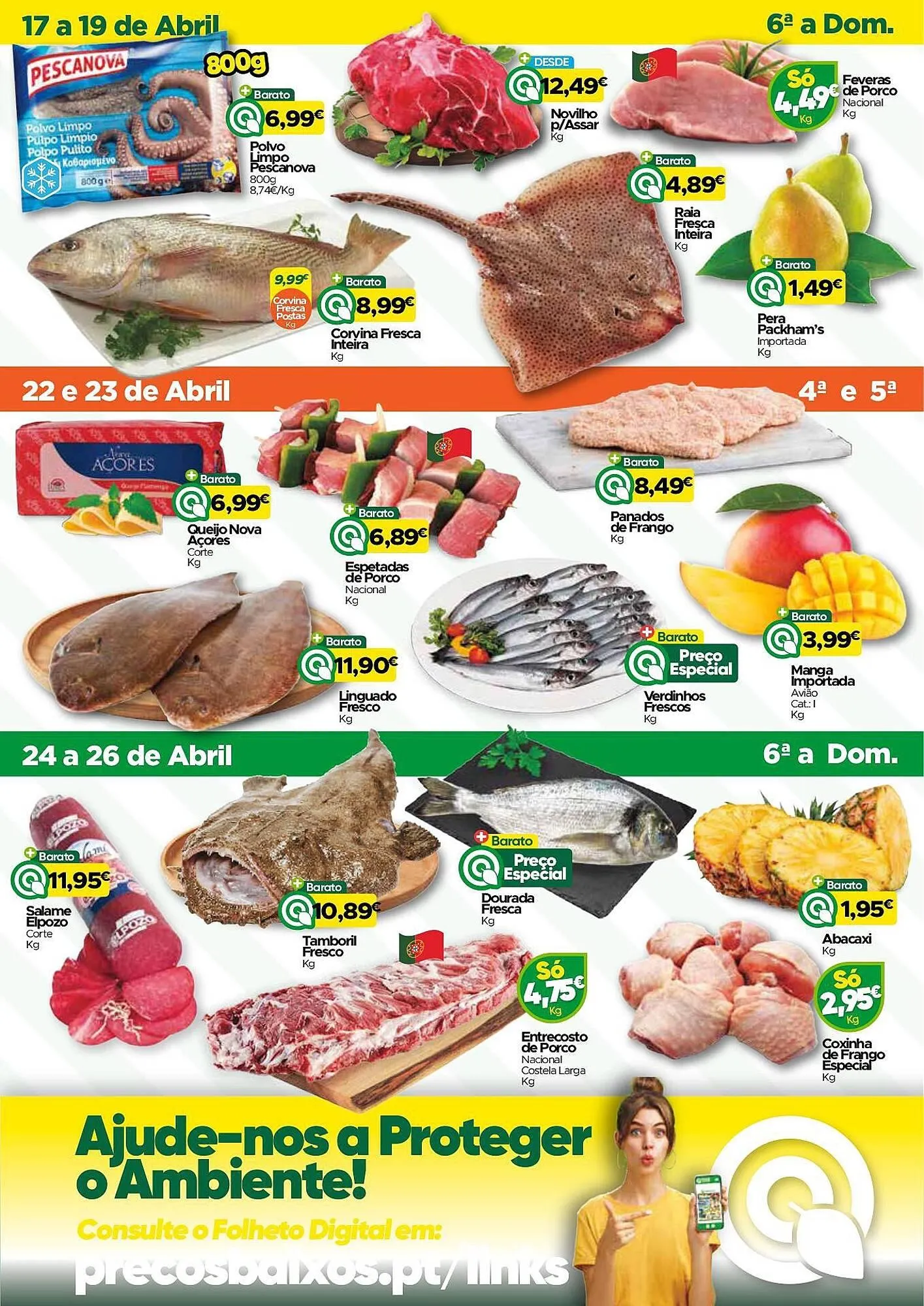 Folheto Folheto Supermercados Preços Baixos de 17 de abril até 30 de abril 2026 - Pagina 3