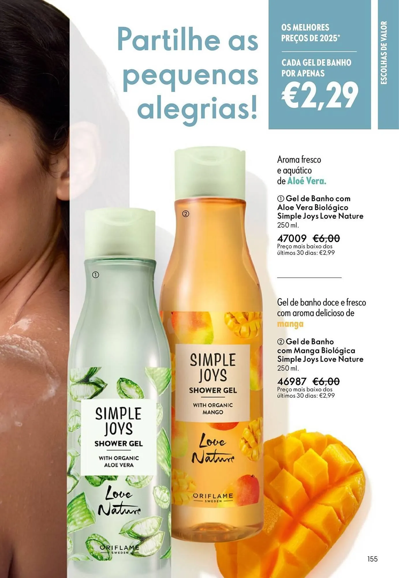 Folheto Catálogo Oriflame de 23 de dezembro até 20 de janeiro 2026 - Pagina 155