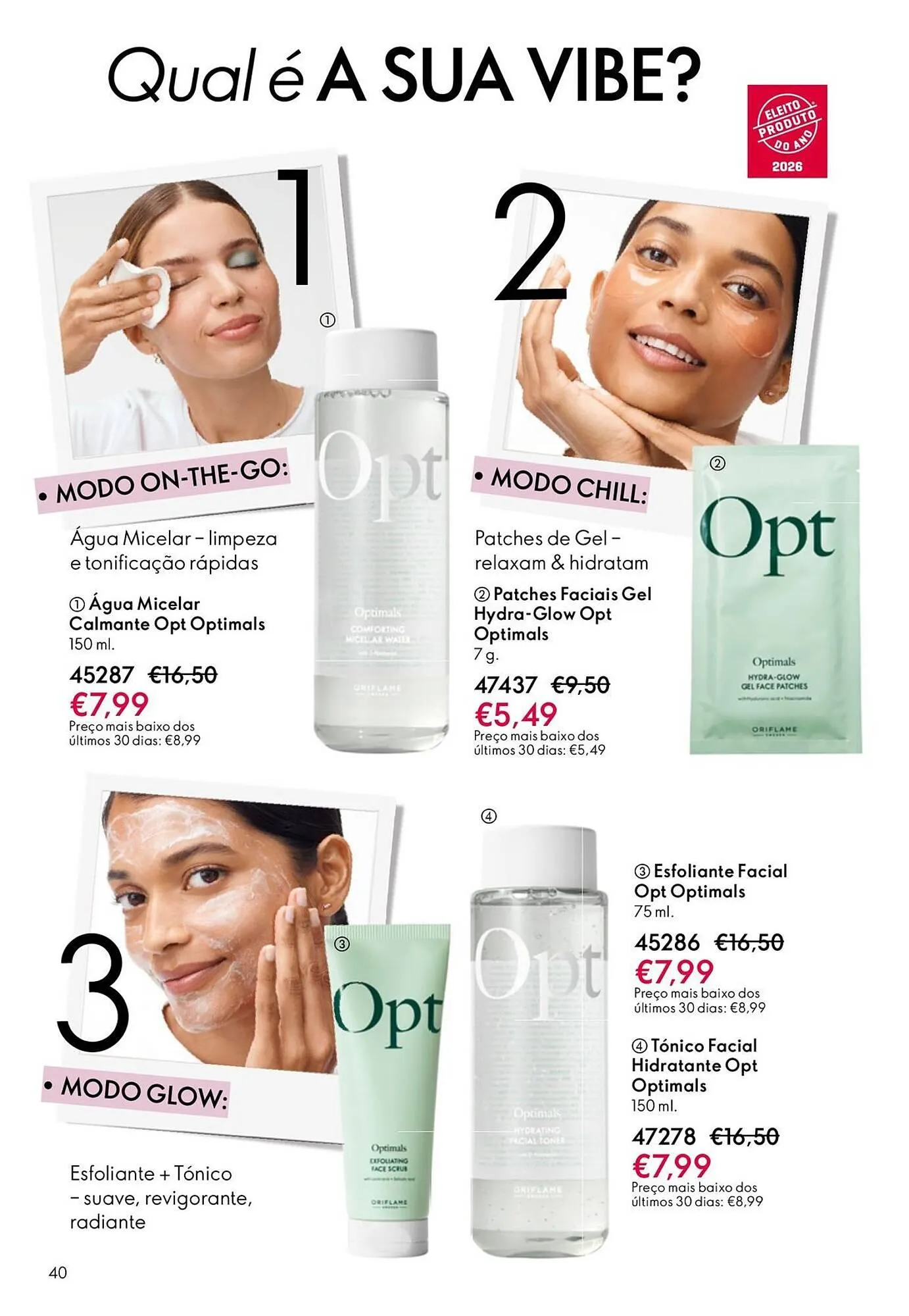 Folheto Catálogo Oriflame de 25 de março até 14 de abril 2026 - Pagina 40