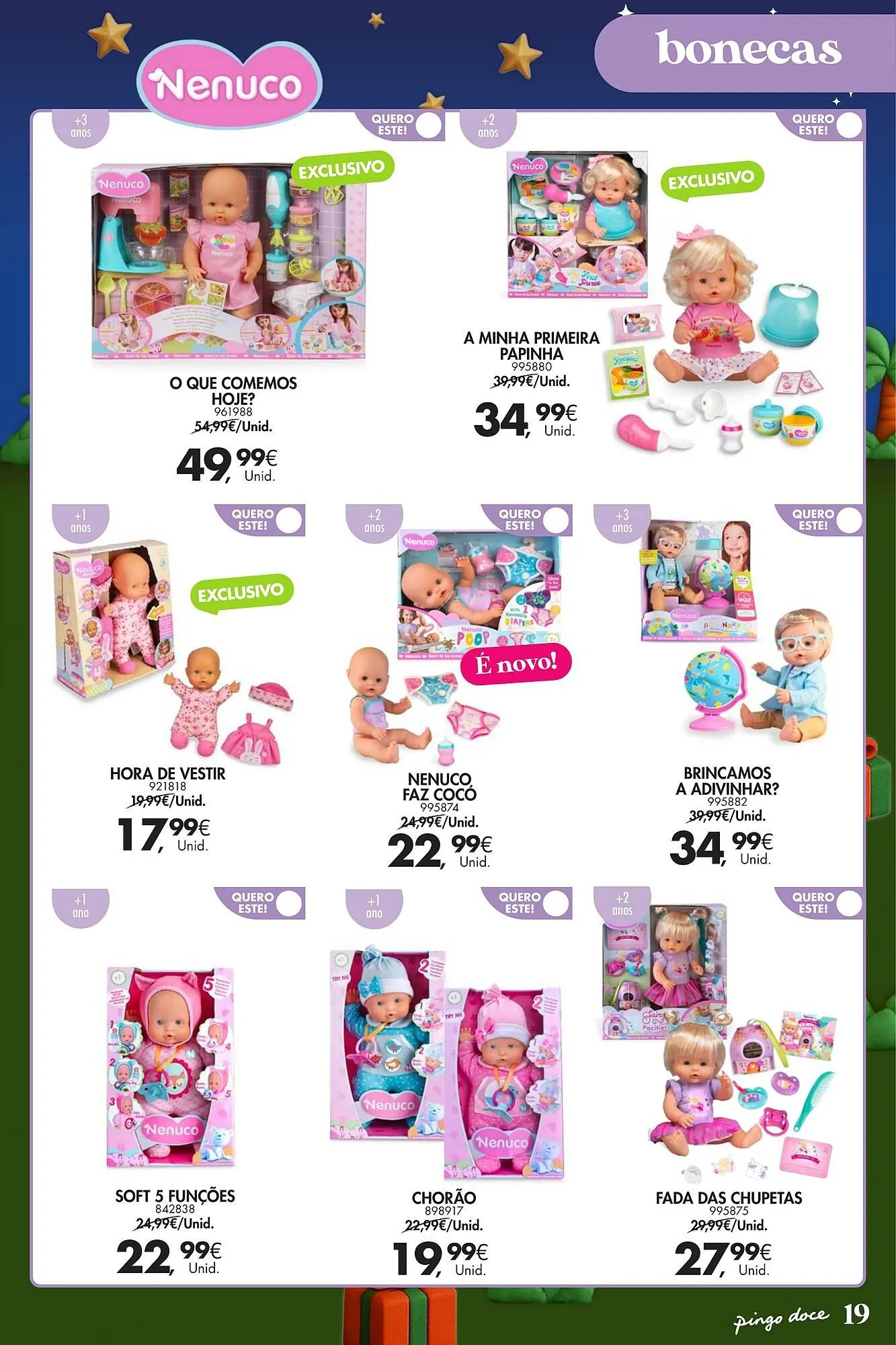 Folheto Folheto Pingo Doce de 18 de novembro até 5 de janeiro 2026 - Pagina 19