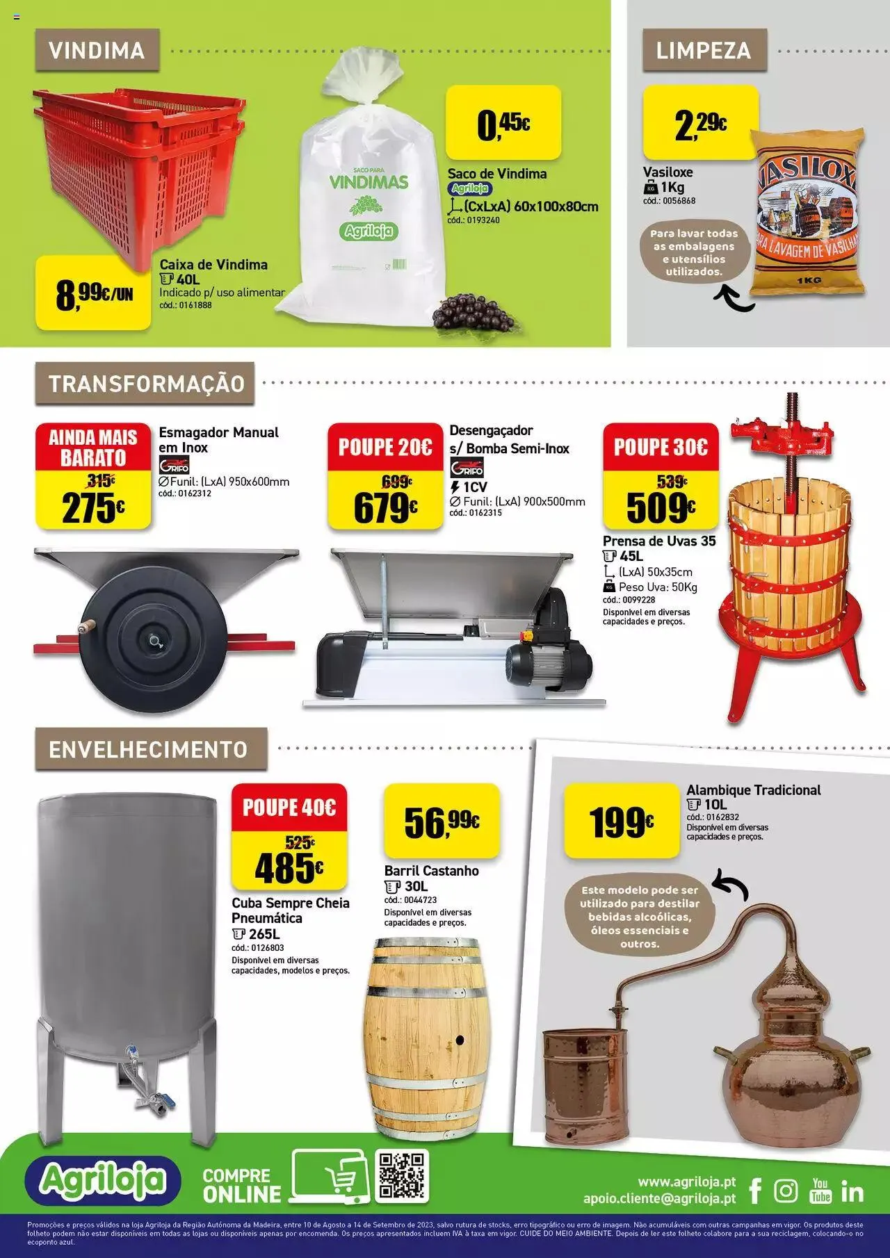 Folheto Agriloja Madeira de 10 de agosto até 14 de setembro 2023 - Pagina 2