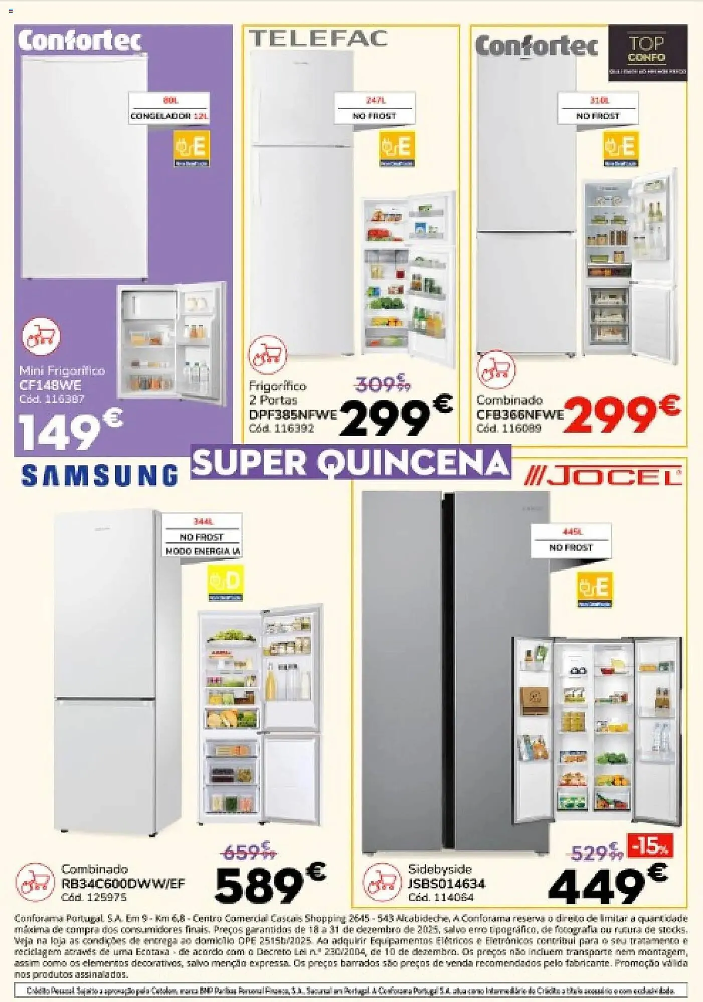 Folheto Folheto Conforama de 18 de dezembro até 1 de janeiro 2026 - Pagina 16