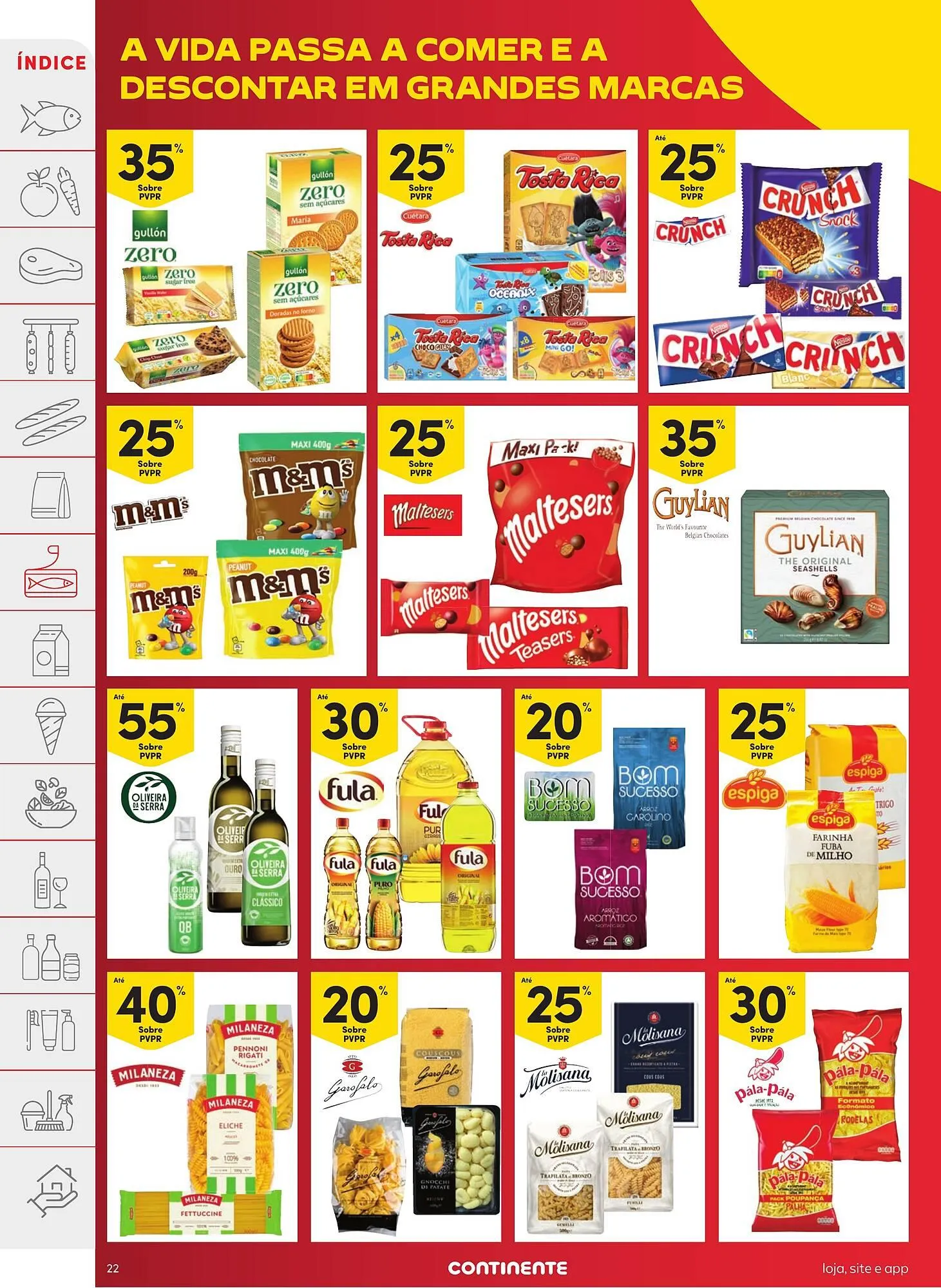 Folheto Folheto Continente de 18 de março até 24 de março 2025 - Pagina 22