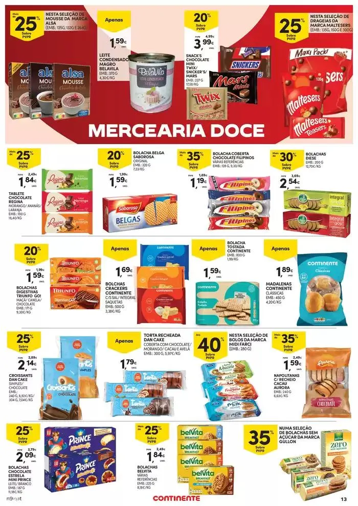 Folheto Açores: Em janeiro a poupança vem primeiro de 3 de janeiro até 22 de janeiro 2025 - Pagina 13