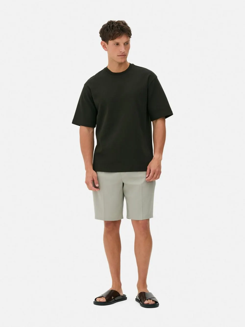 Camiseta de manga corta holgada