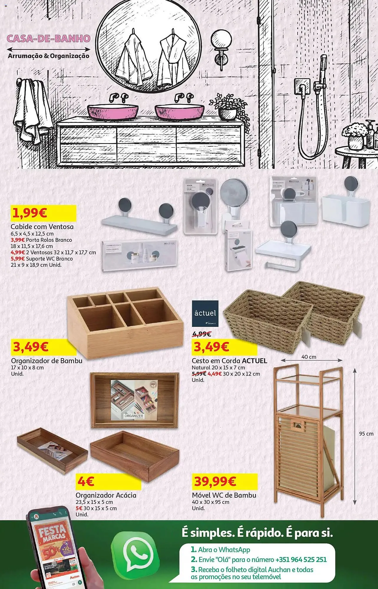 Folheto Folheto Auchan de 3 de março até 13 de março 2026 - Pagina 22