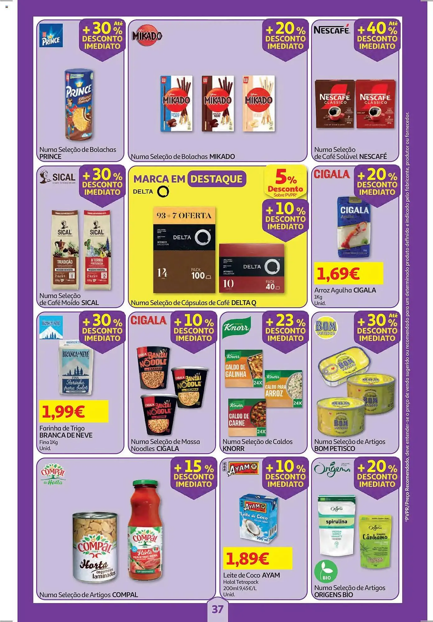 Folheto Folheto Auchan de 15 de janeiro até 22 de janeiro 2026 - Pagina 37