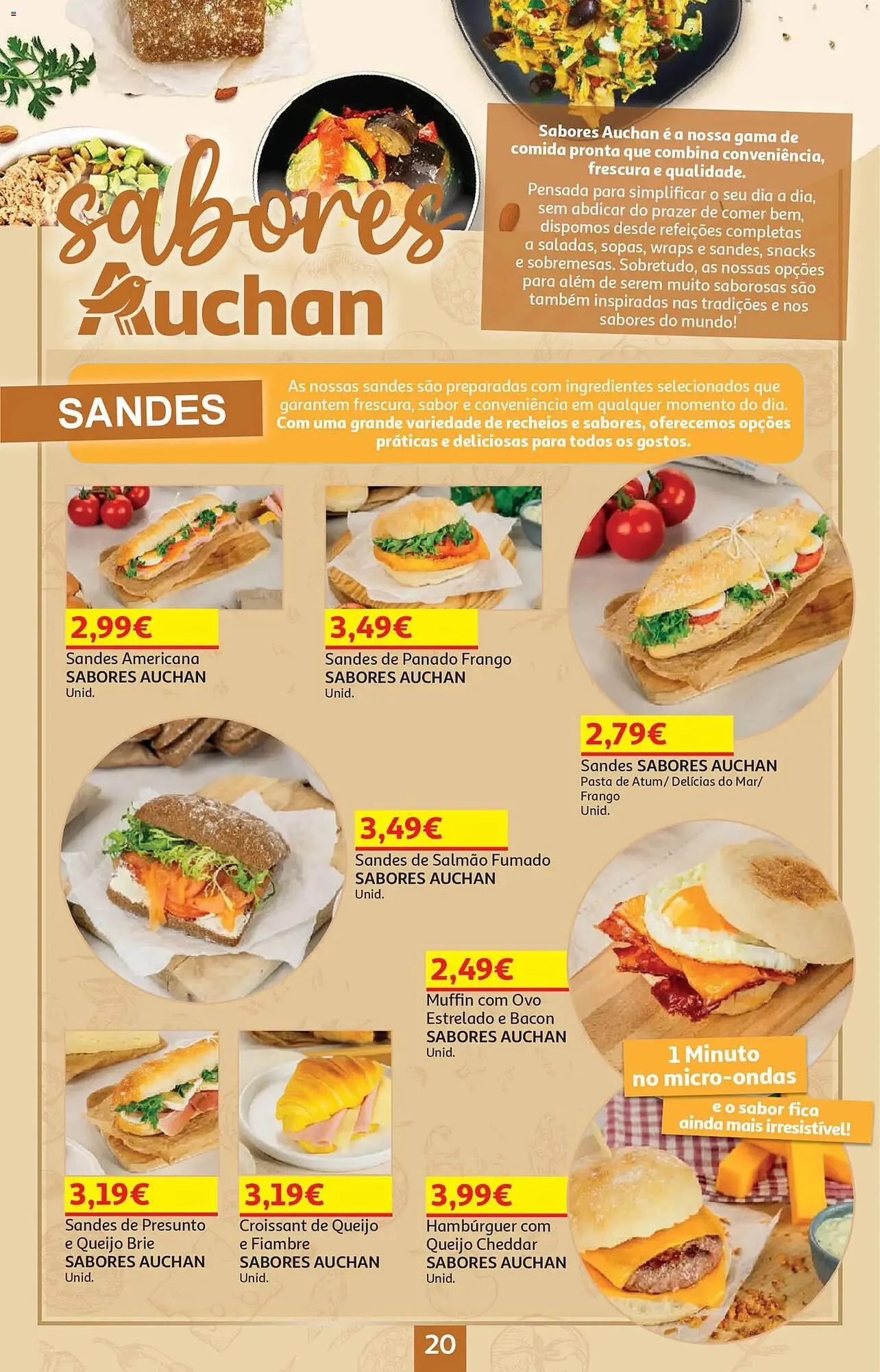 Folheto Folheto Auchan de 6 de abril até 21 de abril 2026 - Pagina 20