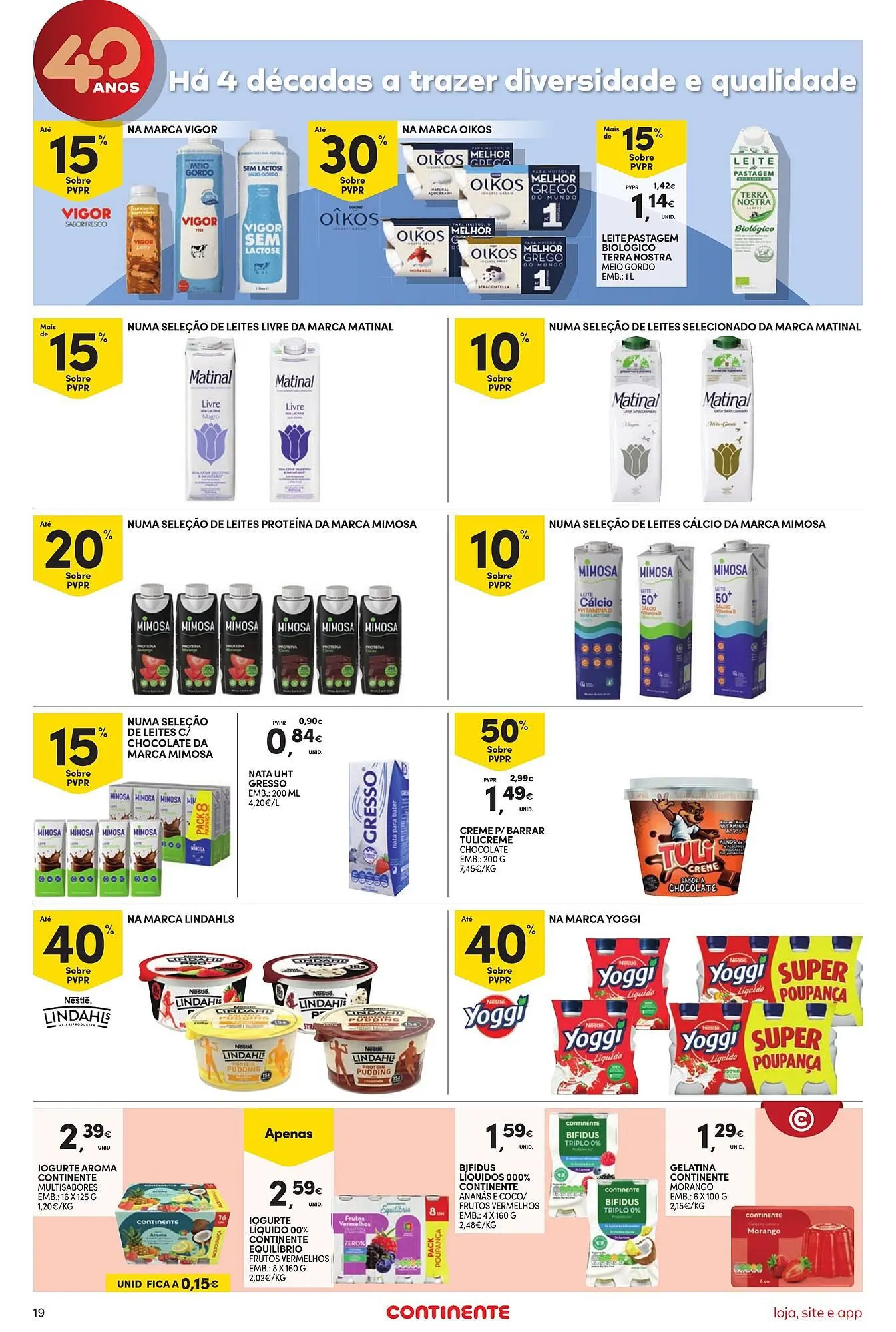 Folheto Folheto Continente Bom dia de 13 de maio até 19 de maio 2025 - Pagina 19