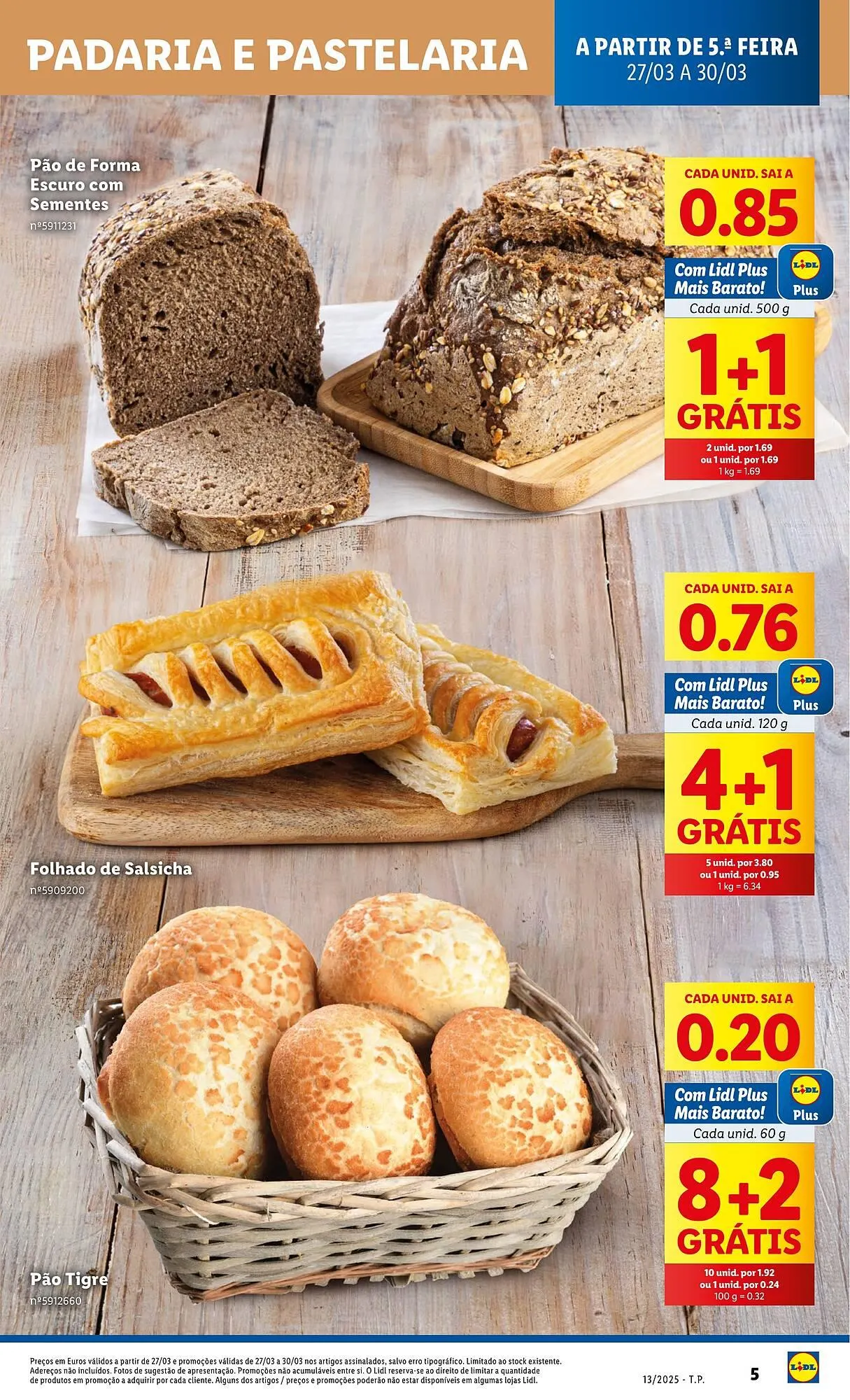 Folheto Folheto Lidl de 27 de março até 30 de março 2025 - Pagina 5