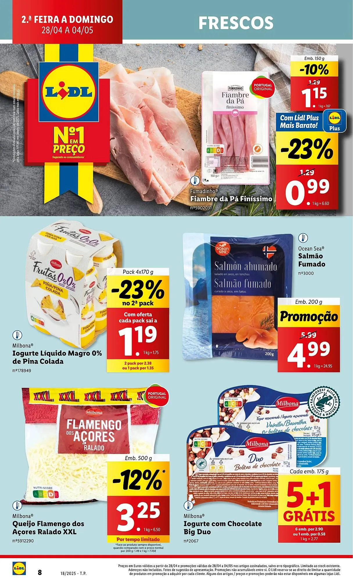 Folheto Folheto Lidl de 28 de abril até 4 de maio 2025 - Pagina 8