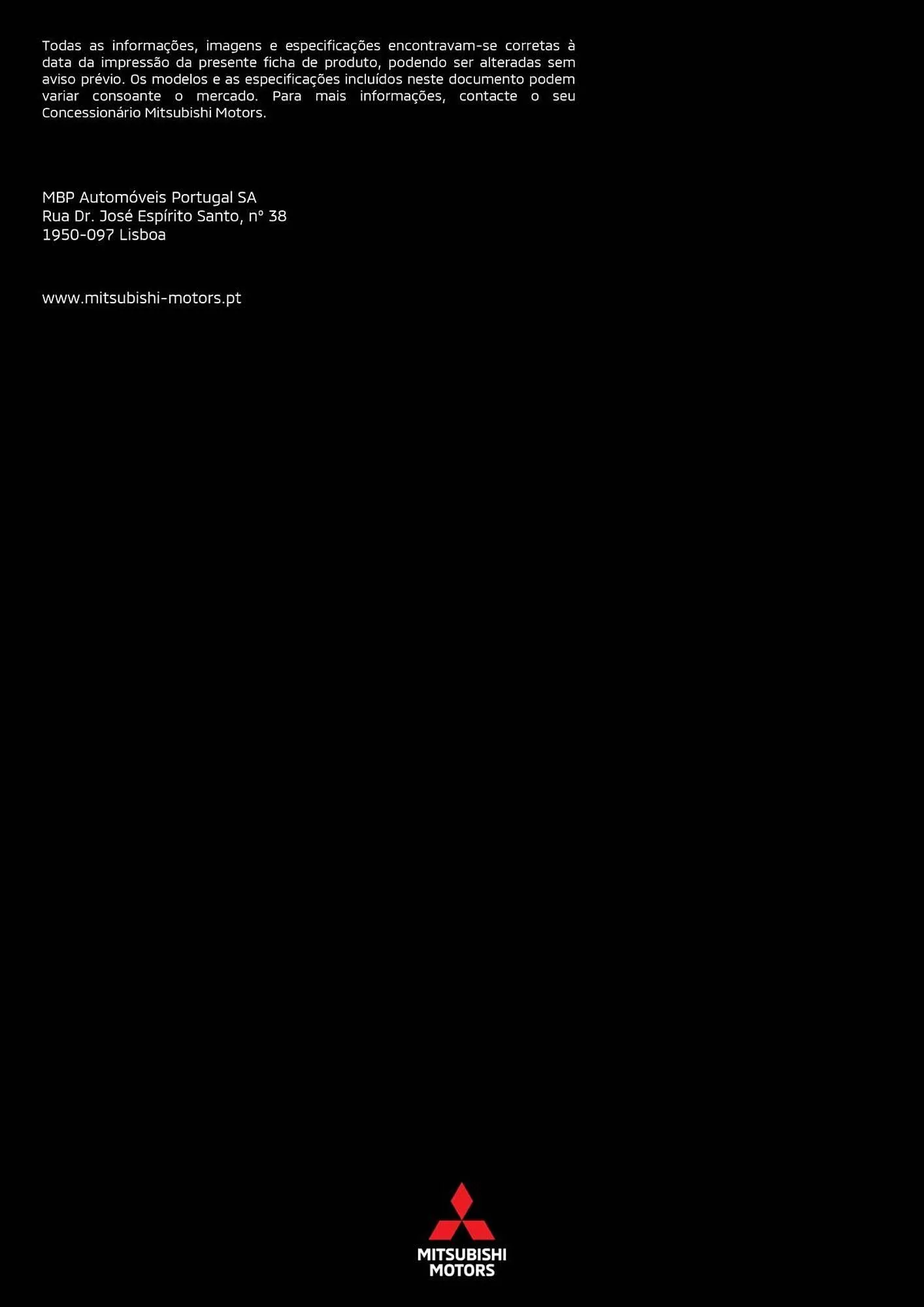 Folheto Folheto Mitsubishi de 6 de março até 31 de dezembro 2025 - Pagina 6