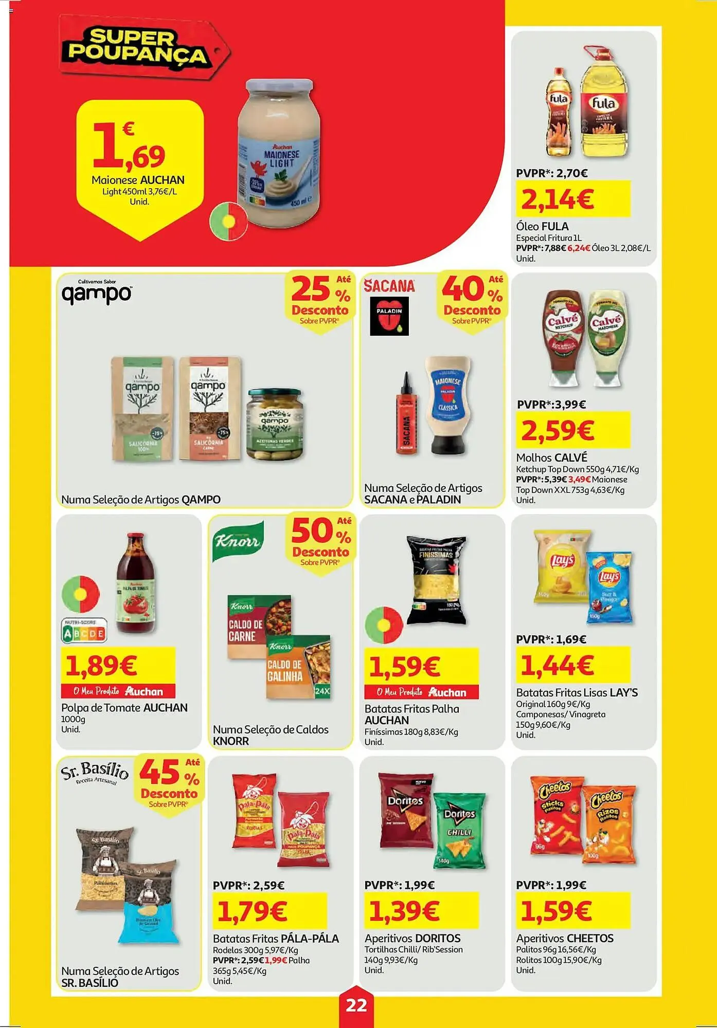 Folheto Folheto Auchan de 19 de março até 26 de março 2026 - Pagina 22