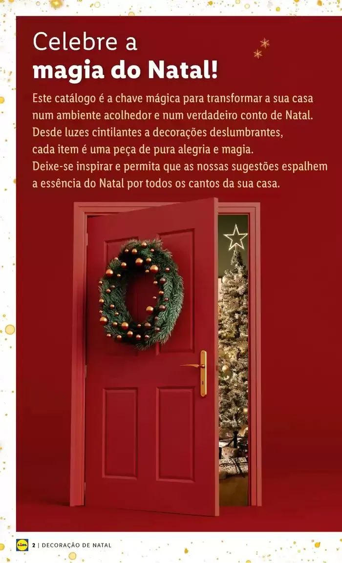 Folheto Decoração de Natal de 8 de novembro até 26 de dezembro 2024 - Pagina 2