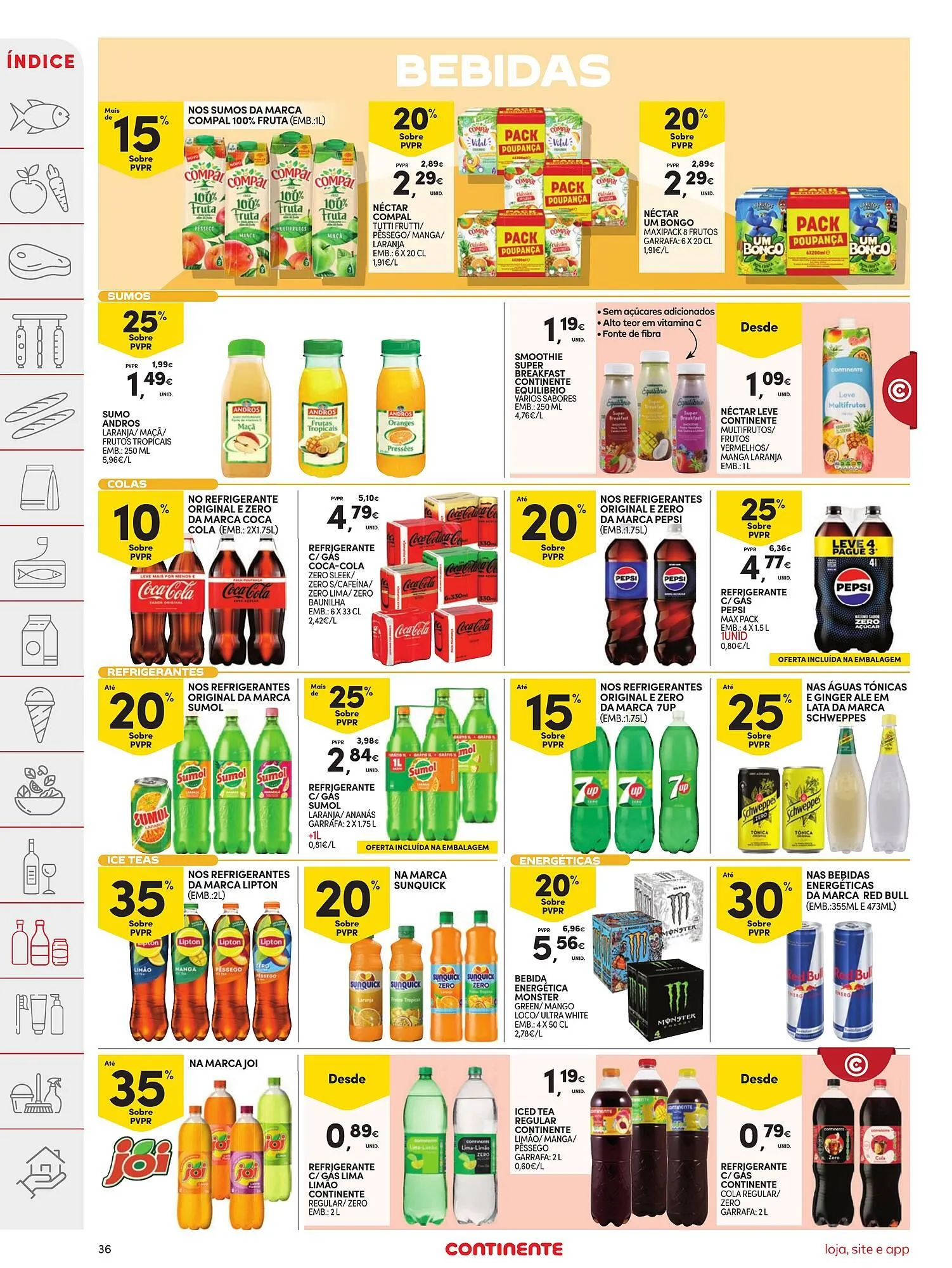 Folheto Folheto Continente de 6 de janeiro até 12 de janeiro 2026 - Pagina 36