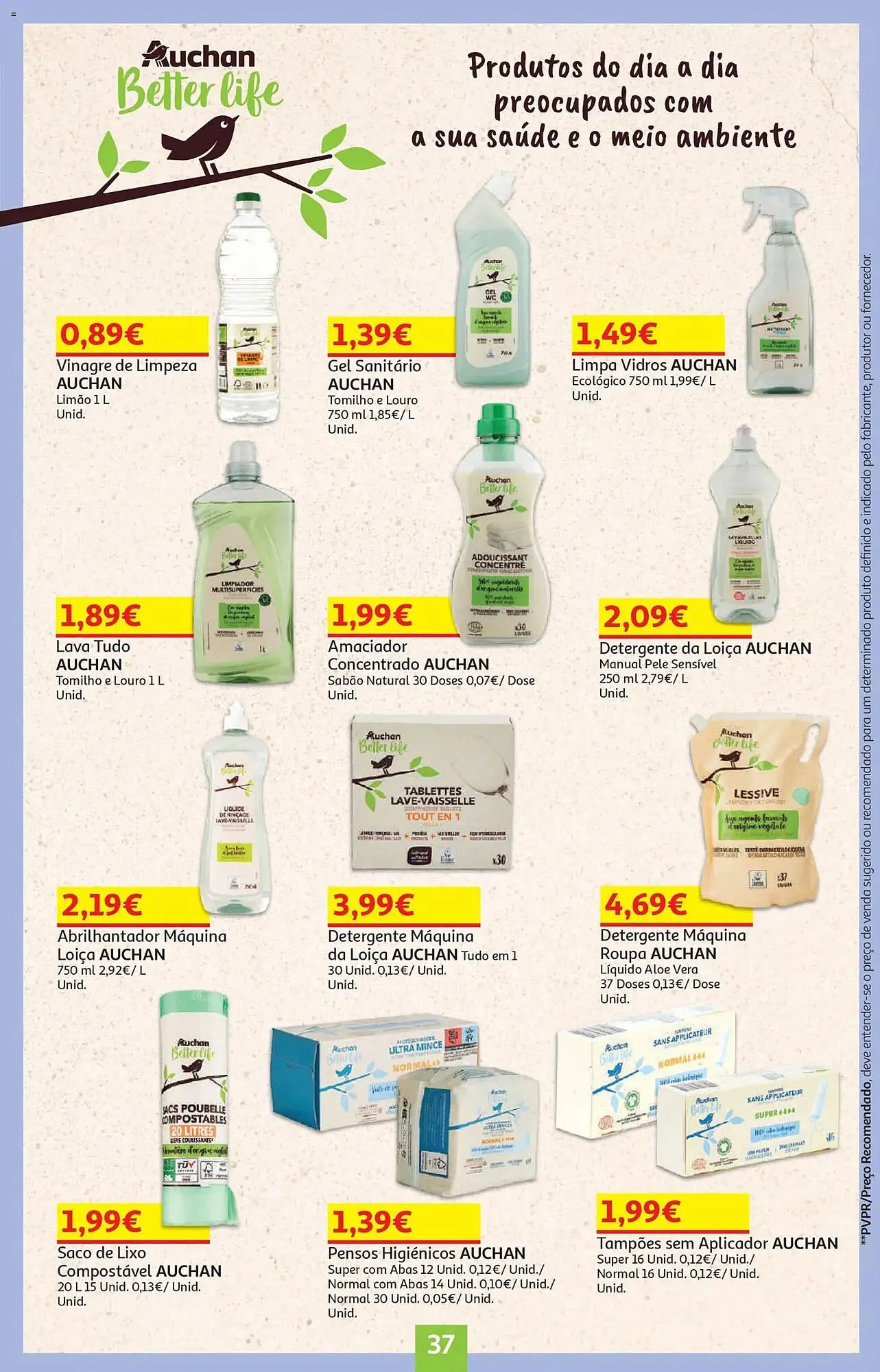 Folheto Folheto Auchan de 13 de março até 25 de março 2026 - Pagina 37