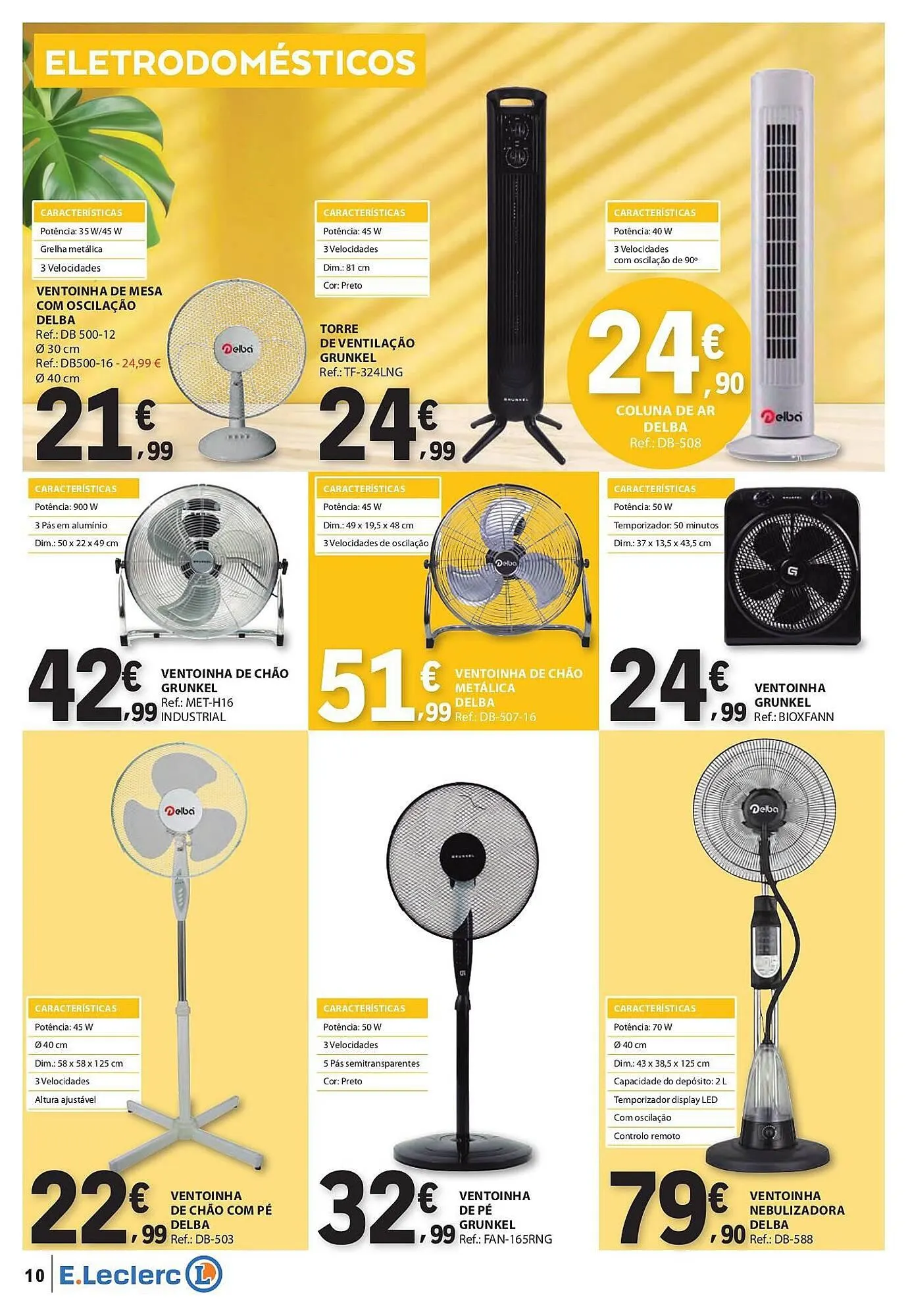 Folheto Folheto E.Leclerc de 5 de junho até 18 de junho 2025 - Pagina 10