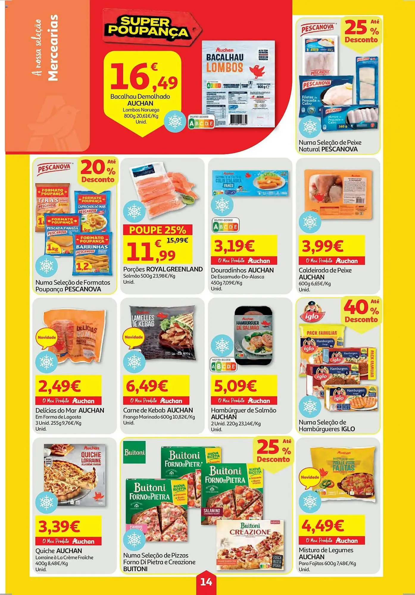 Folheto Folheto Auchan de 30 de outubro até 6 de novembro 2025 - Pagina 14