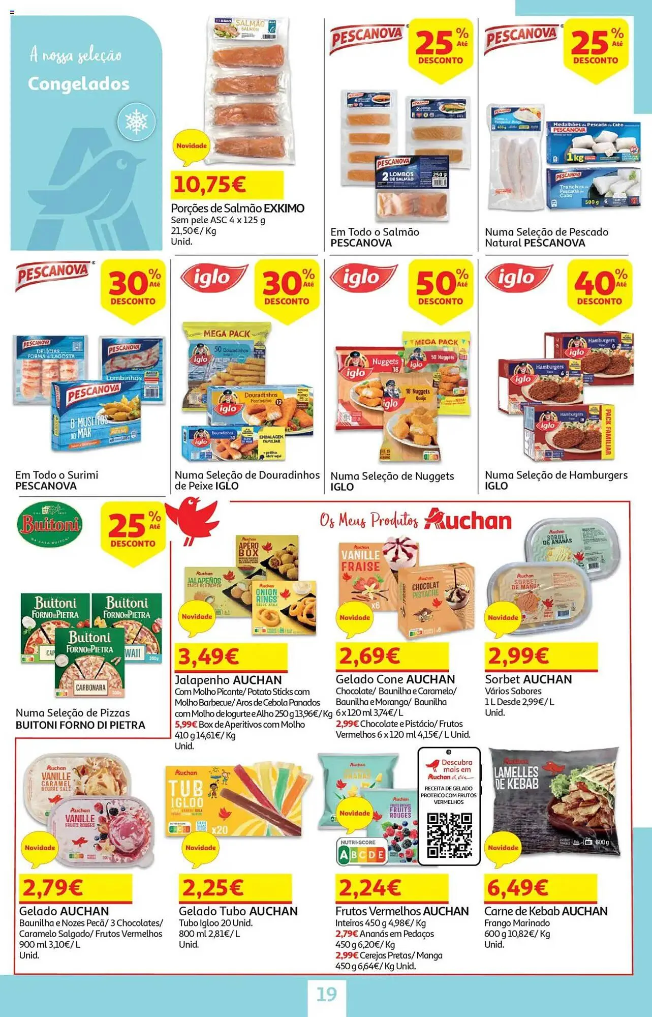 Folheto Folheto Auchan de 8 de julho até 23 de julho 2025 - Pagina 19