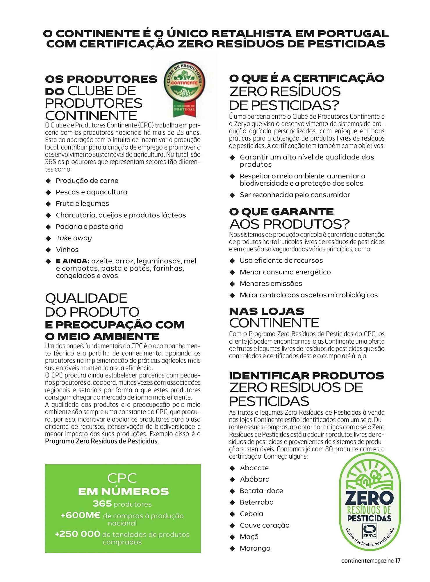 Folheto Folheto Continente de 8 de abril até 8 de julho 2025 - Pagina 13