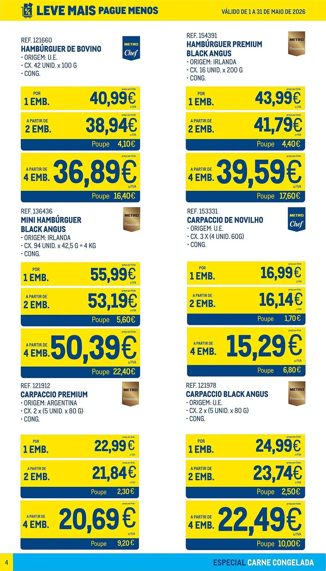 Folheto Catálogo Makro de 1 de maio até 31 de maio 2026 - Pagina 4