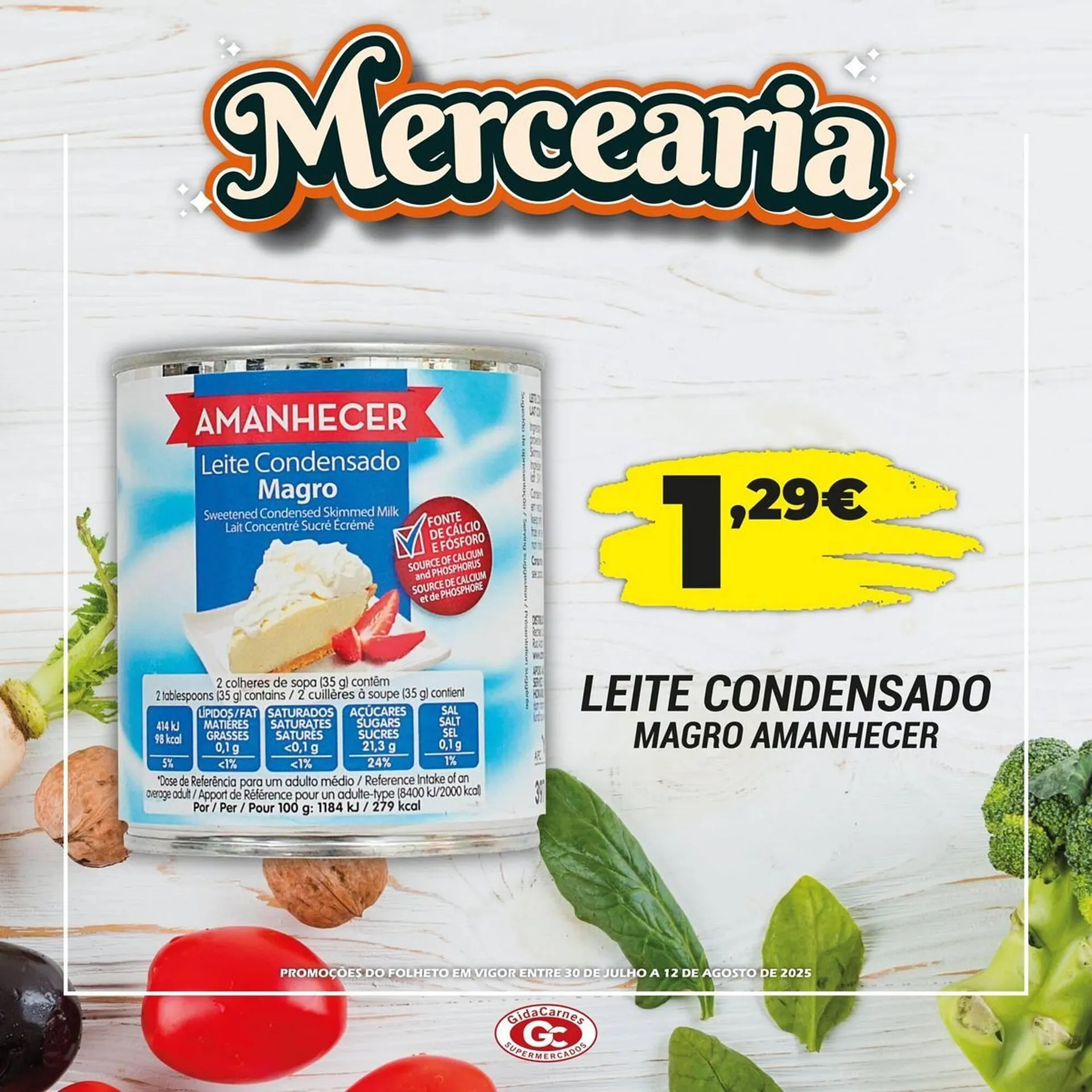 Folheto GidaCarnes Supermercados - 1