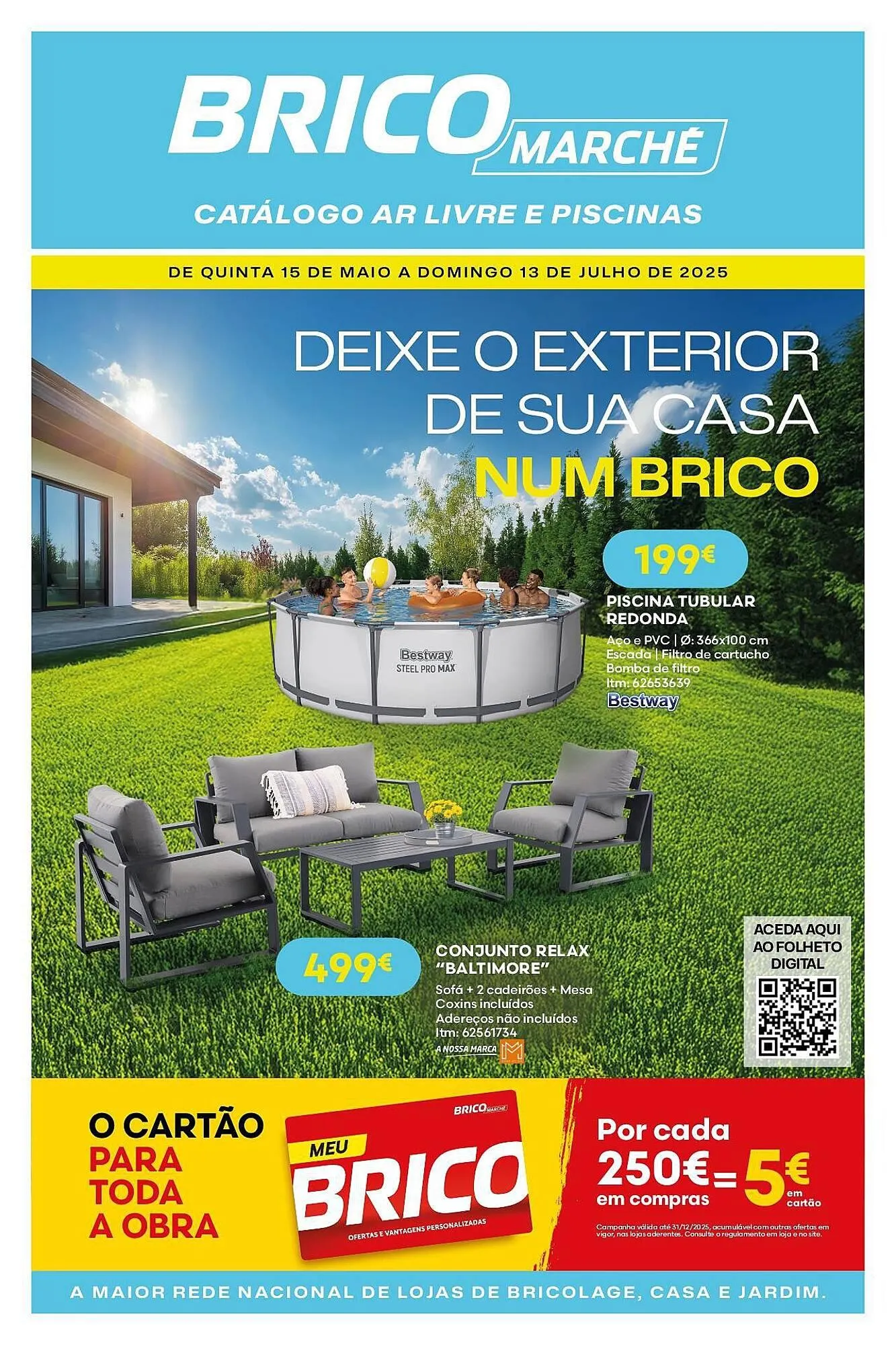 Folheto Folheto Bricomarché de 15 de maio até 13 de julho 2025 - Pagina 1